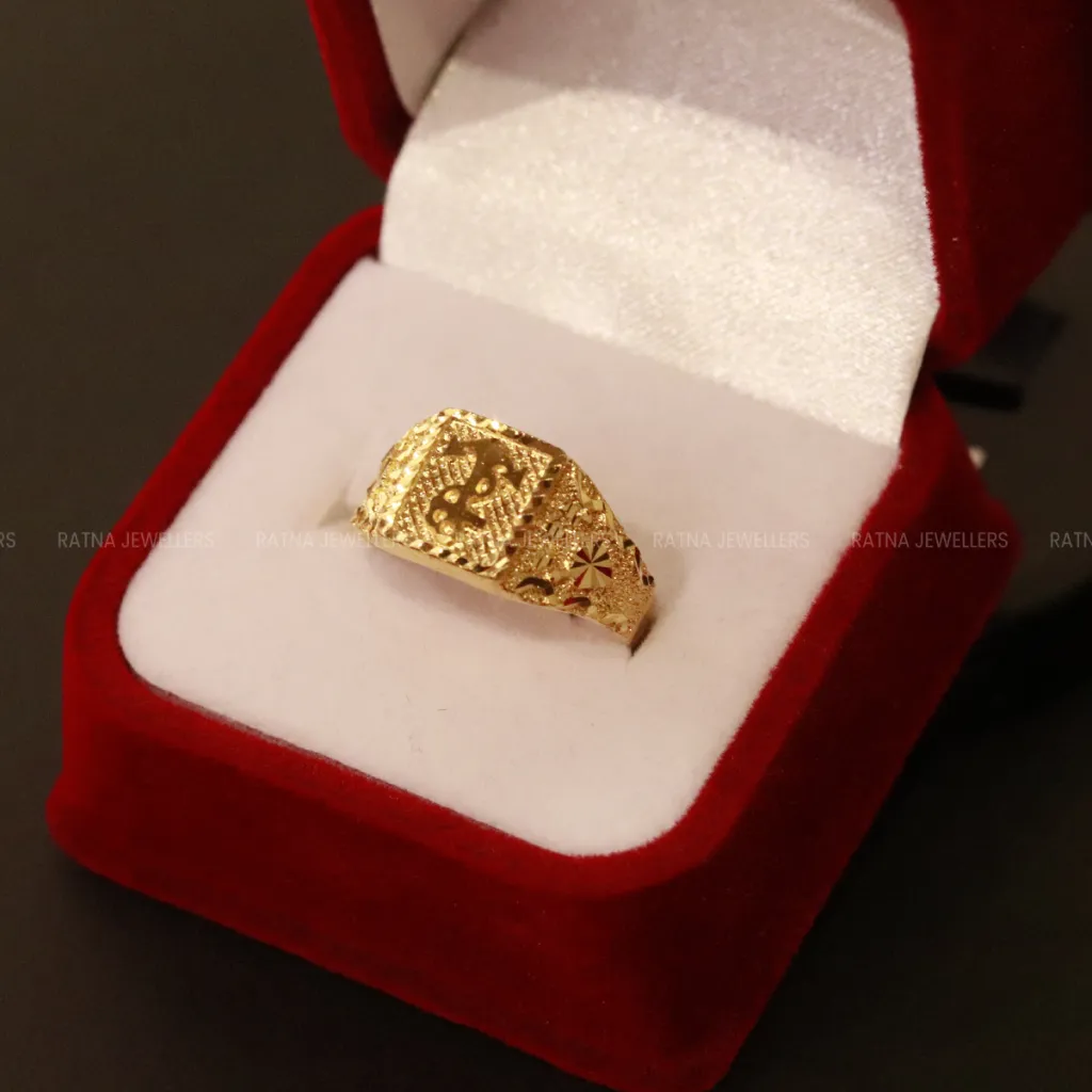 [10117] 22k Ring Men