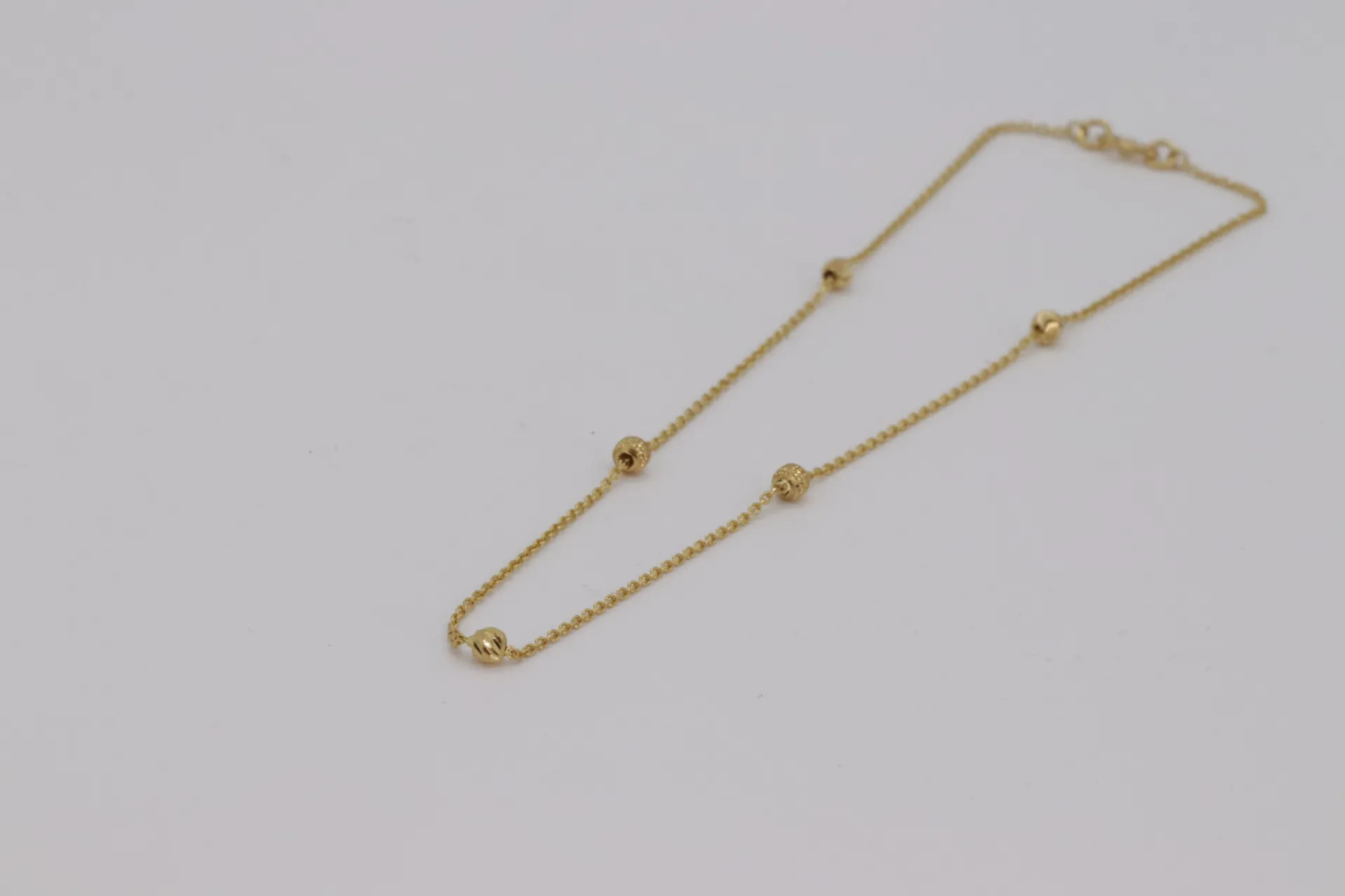 22k Anklet