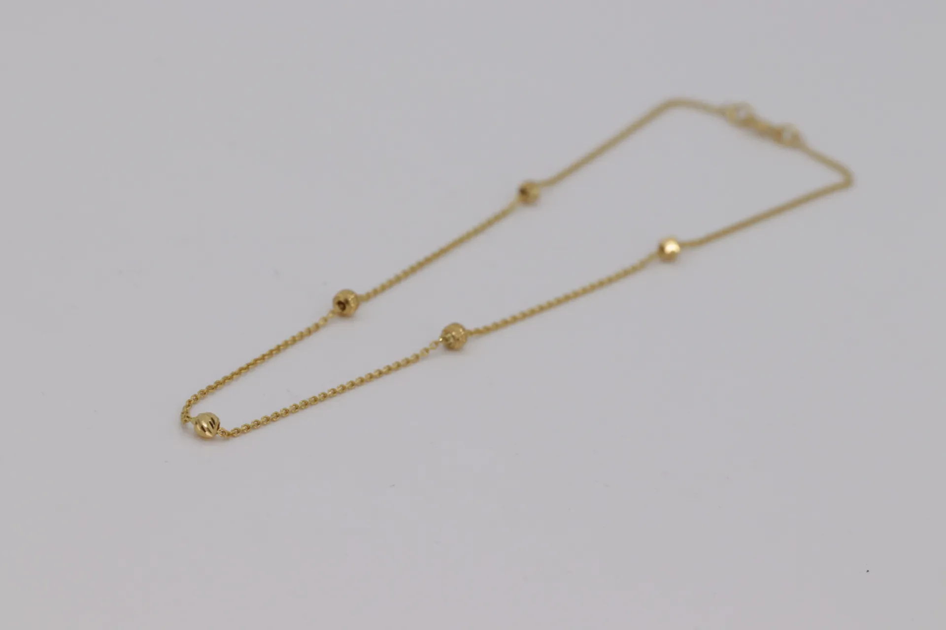 22k Anklet