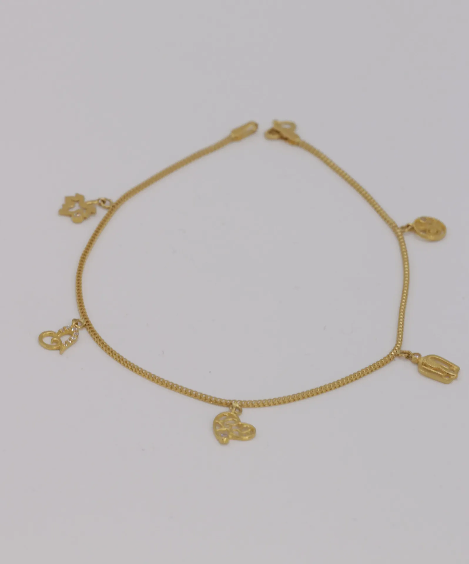 22k Anklet