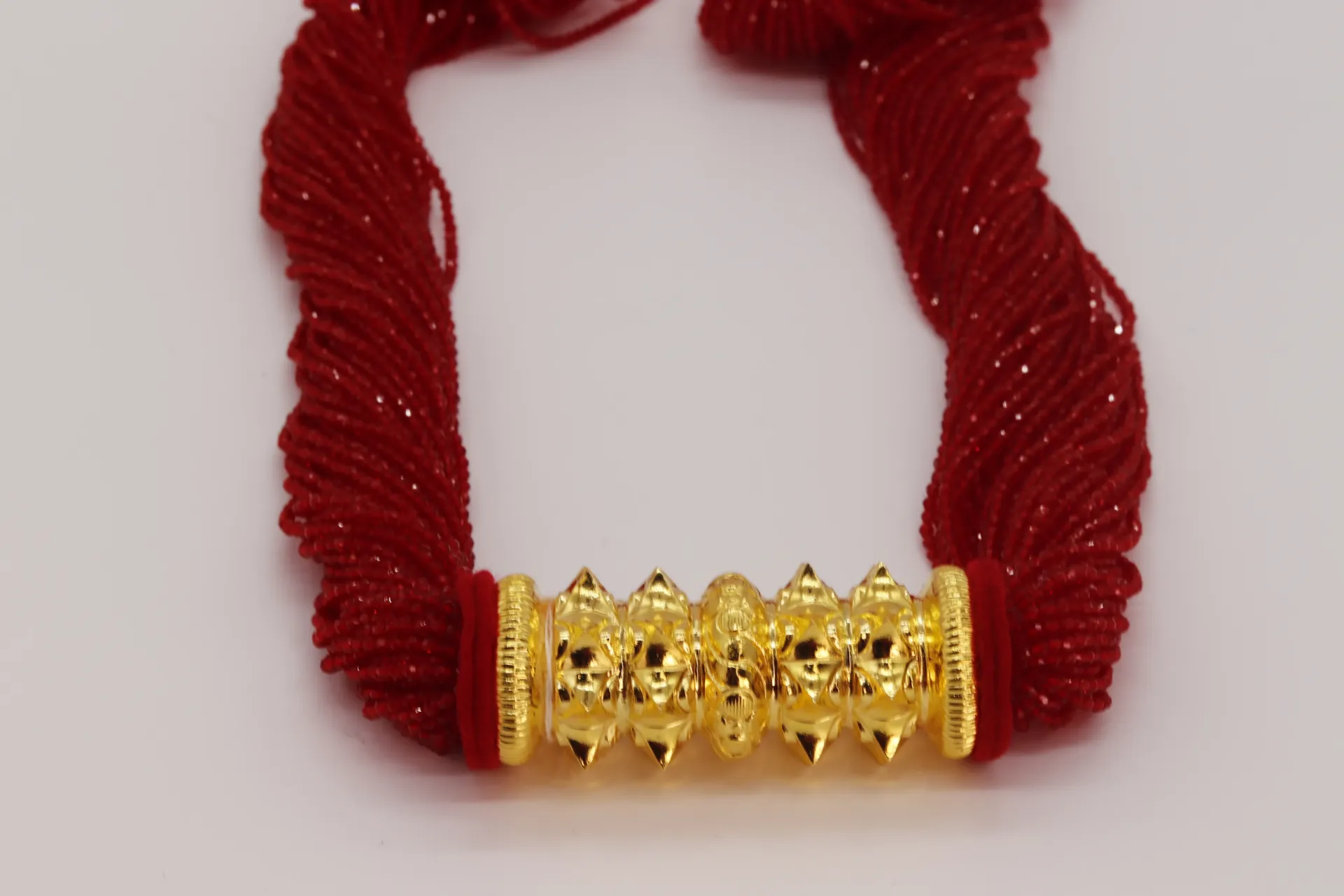 24k Maili Tilhari Necklace with Hydrocrystal Potey