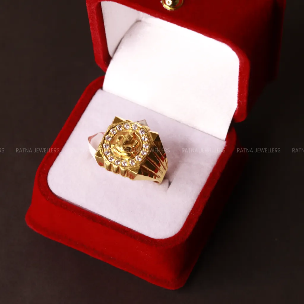 [10126] 24k Ring Men