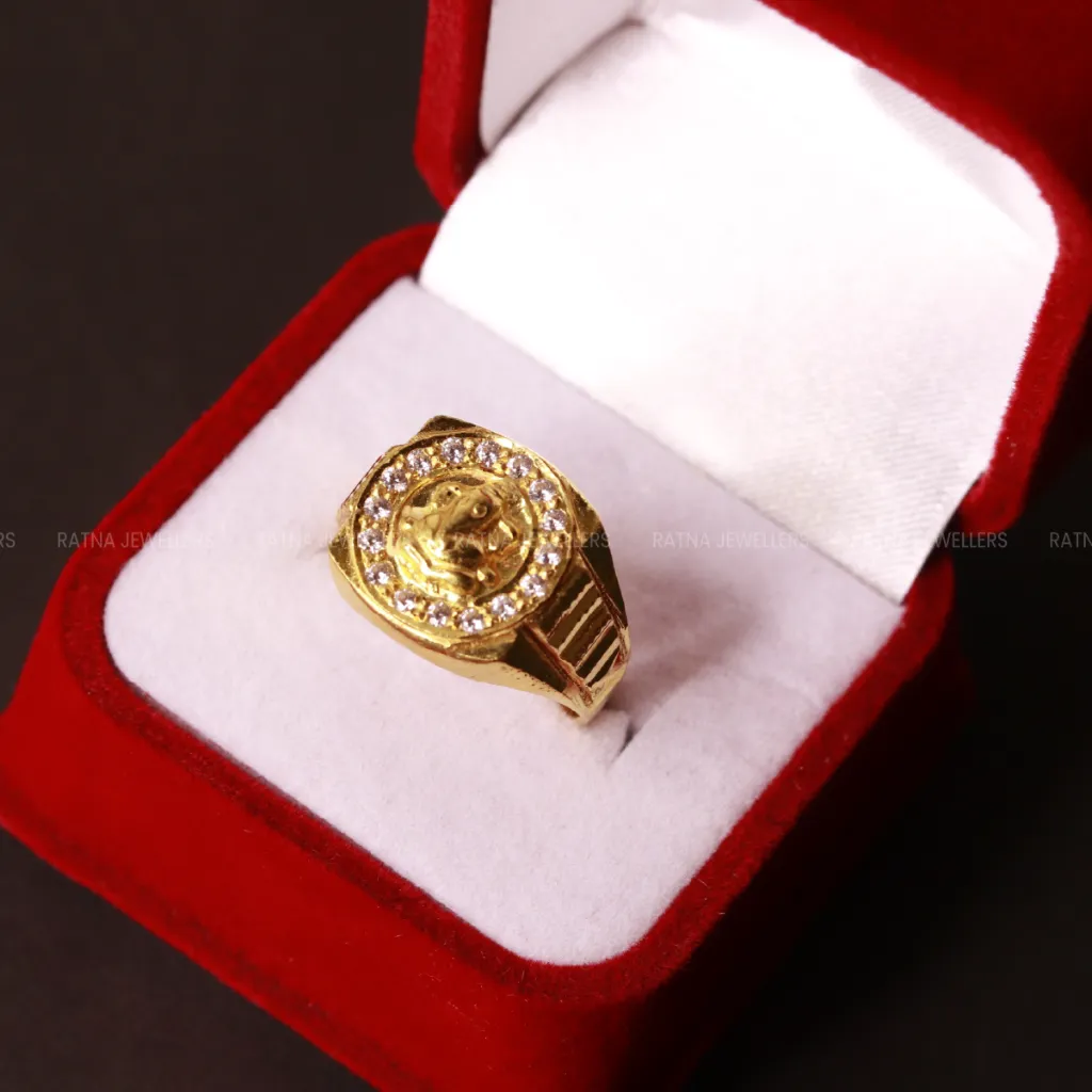 [10127] 24k Ring Men