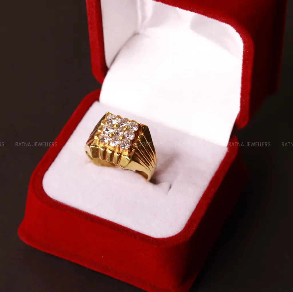 [10129] 24k Ring Men