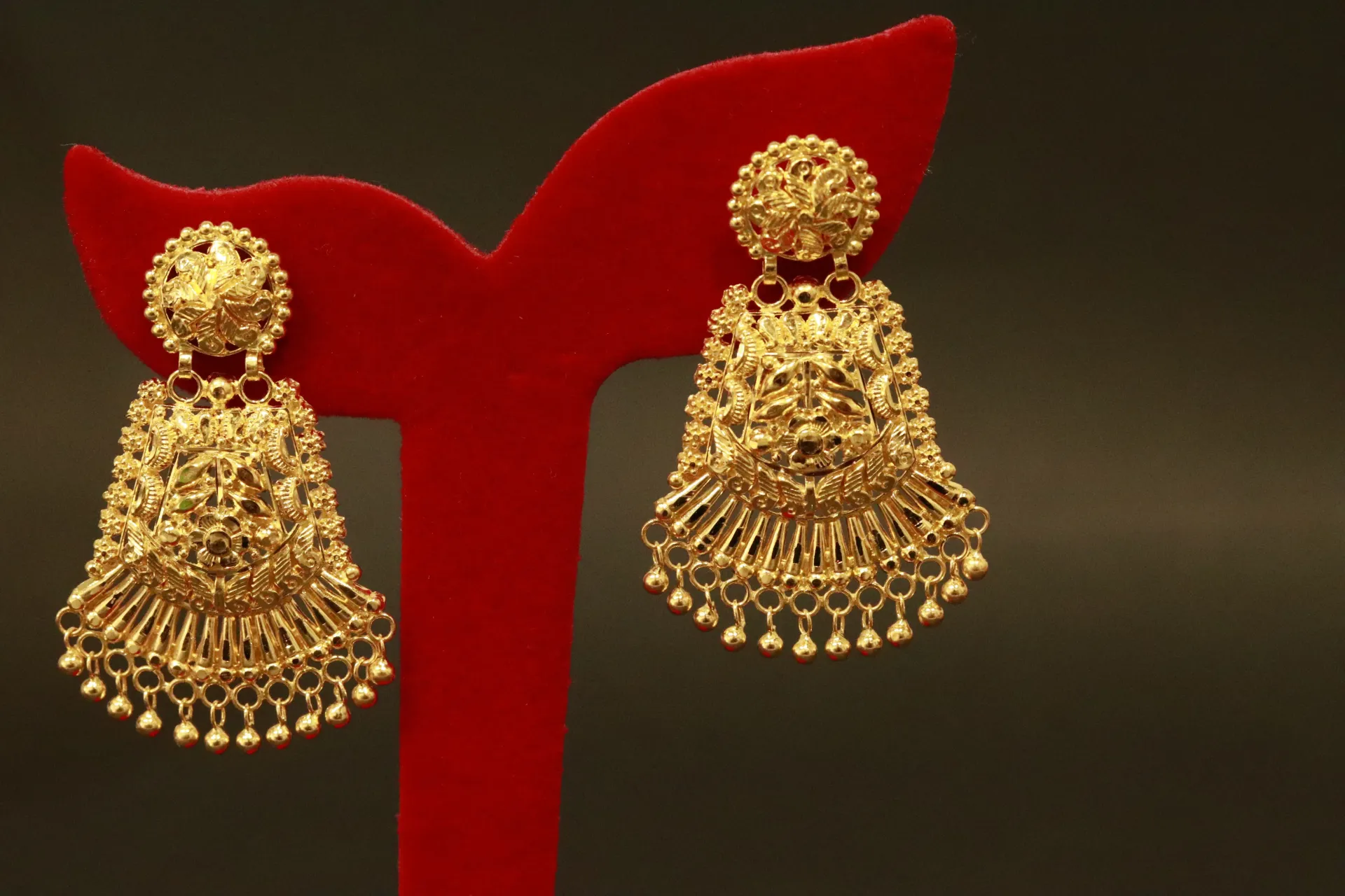 [10205] 24k Jhumka