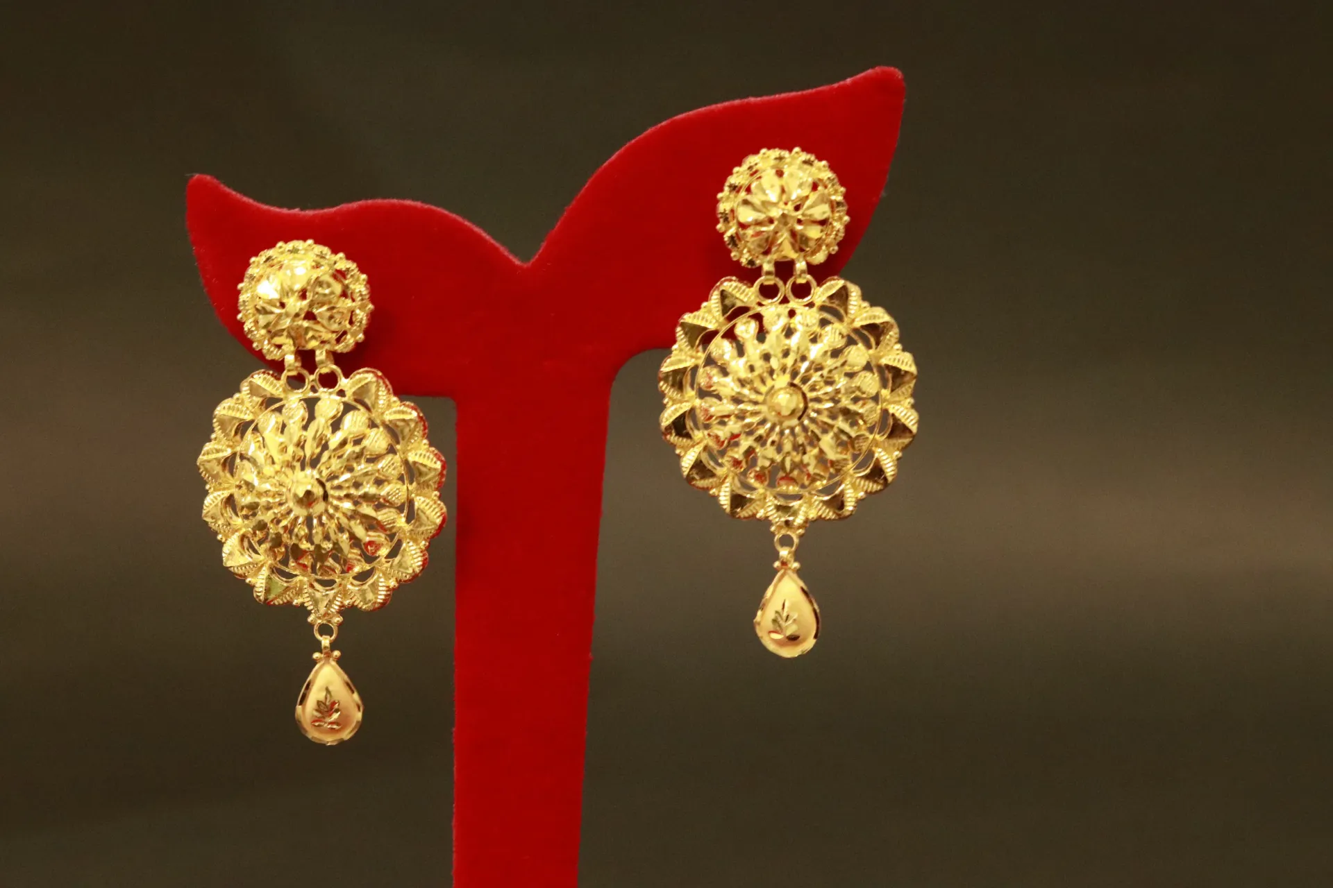 [10206] 24k Jhumka