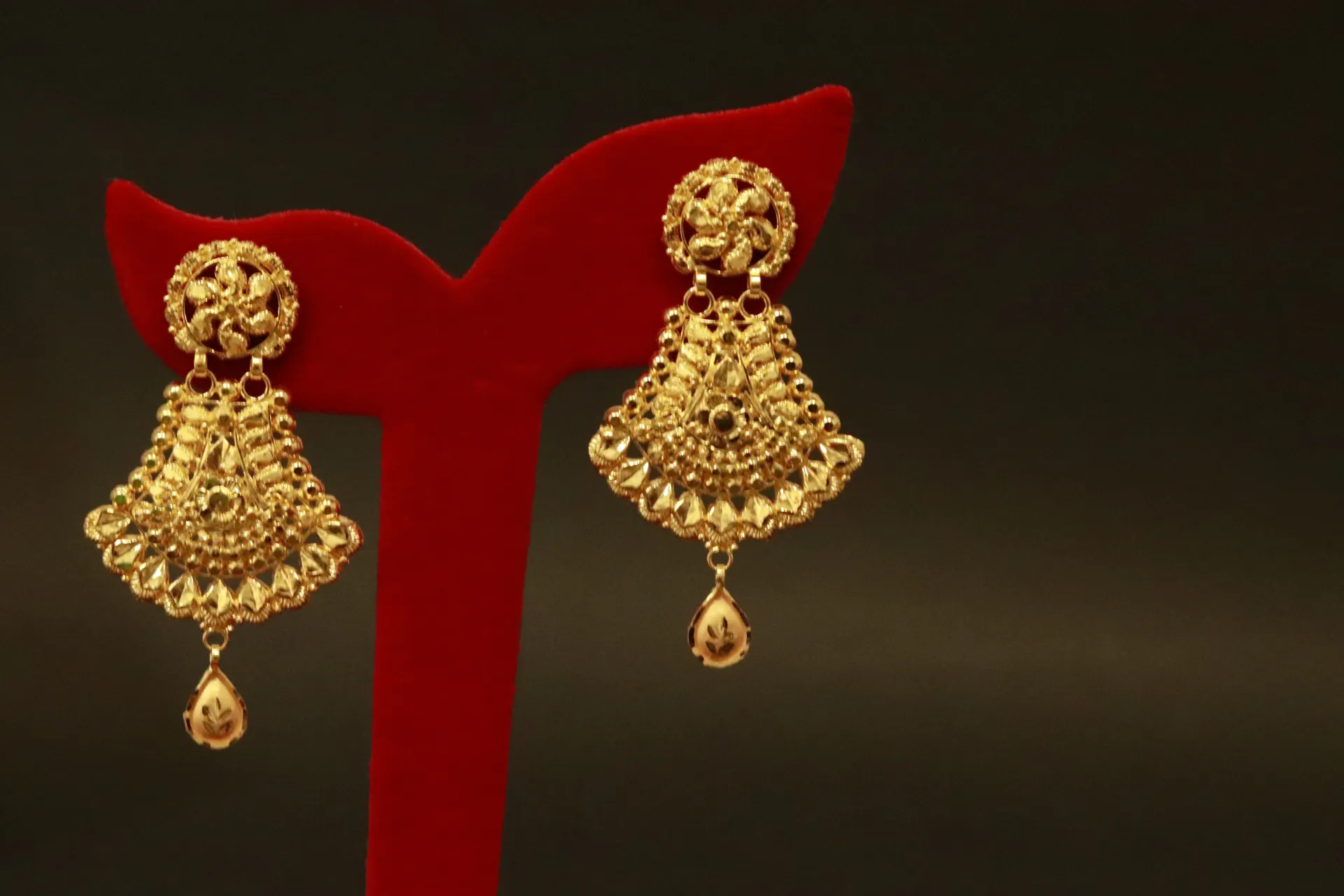[10207] 24k Jhumka