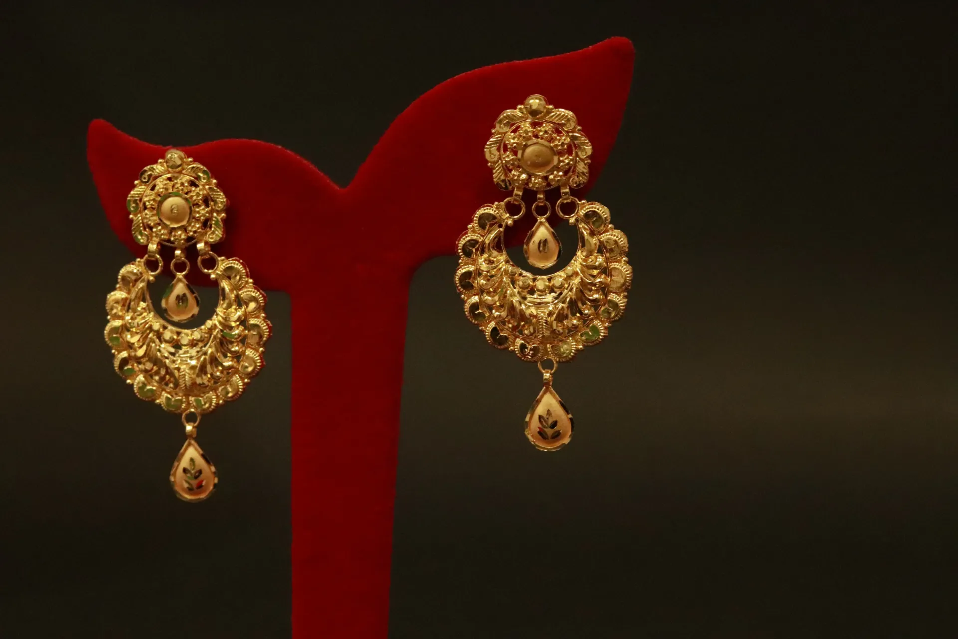 [10211] 24k Jhumka