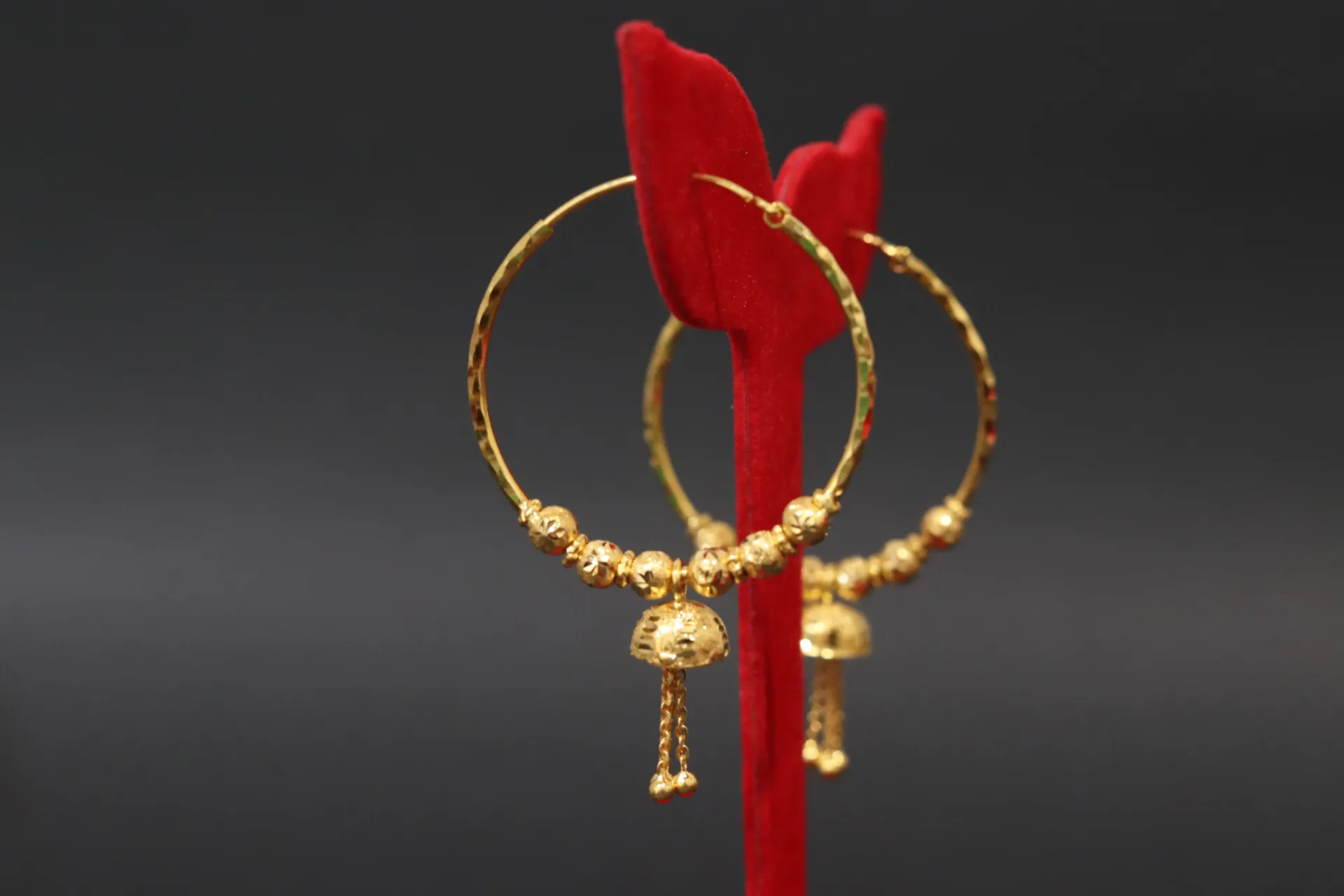 [10249] 22k Bali/ Jhumka