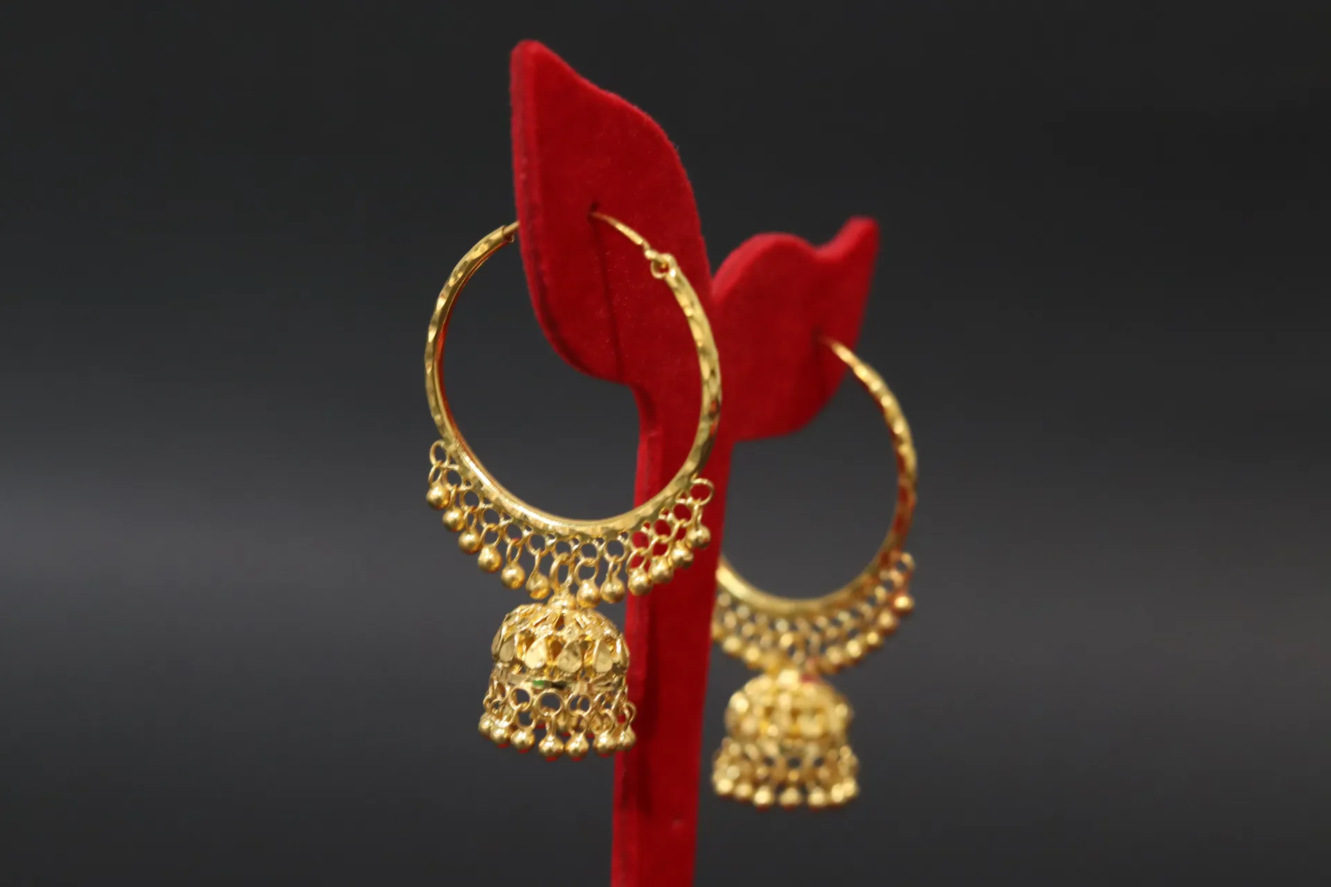 [10252] 24k Bali/ Jhumka