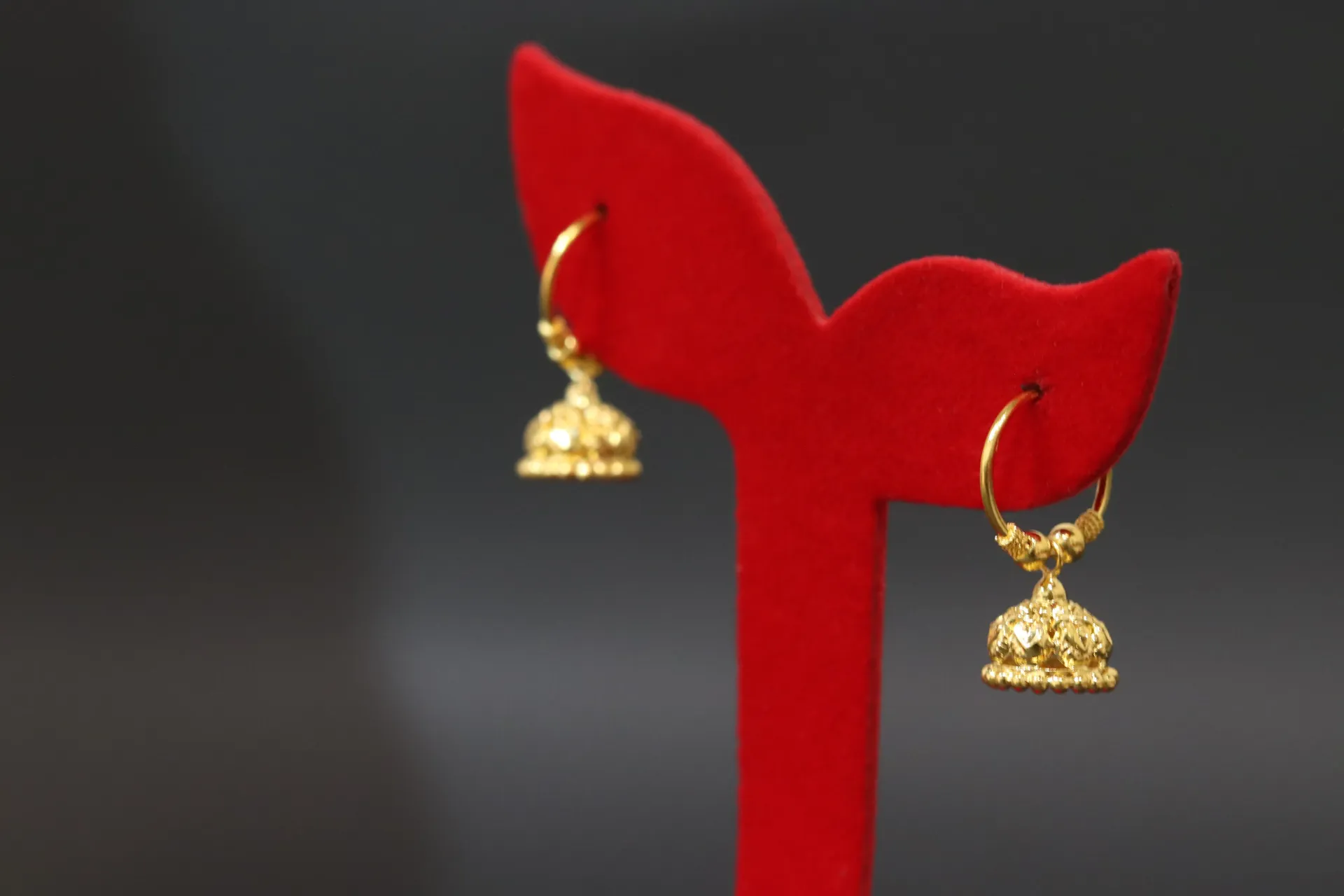 [10254] 24k Bali/ Jhumka
