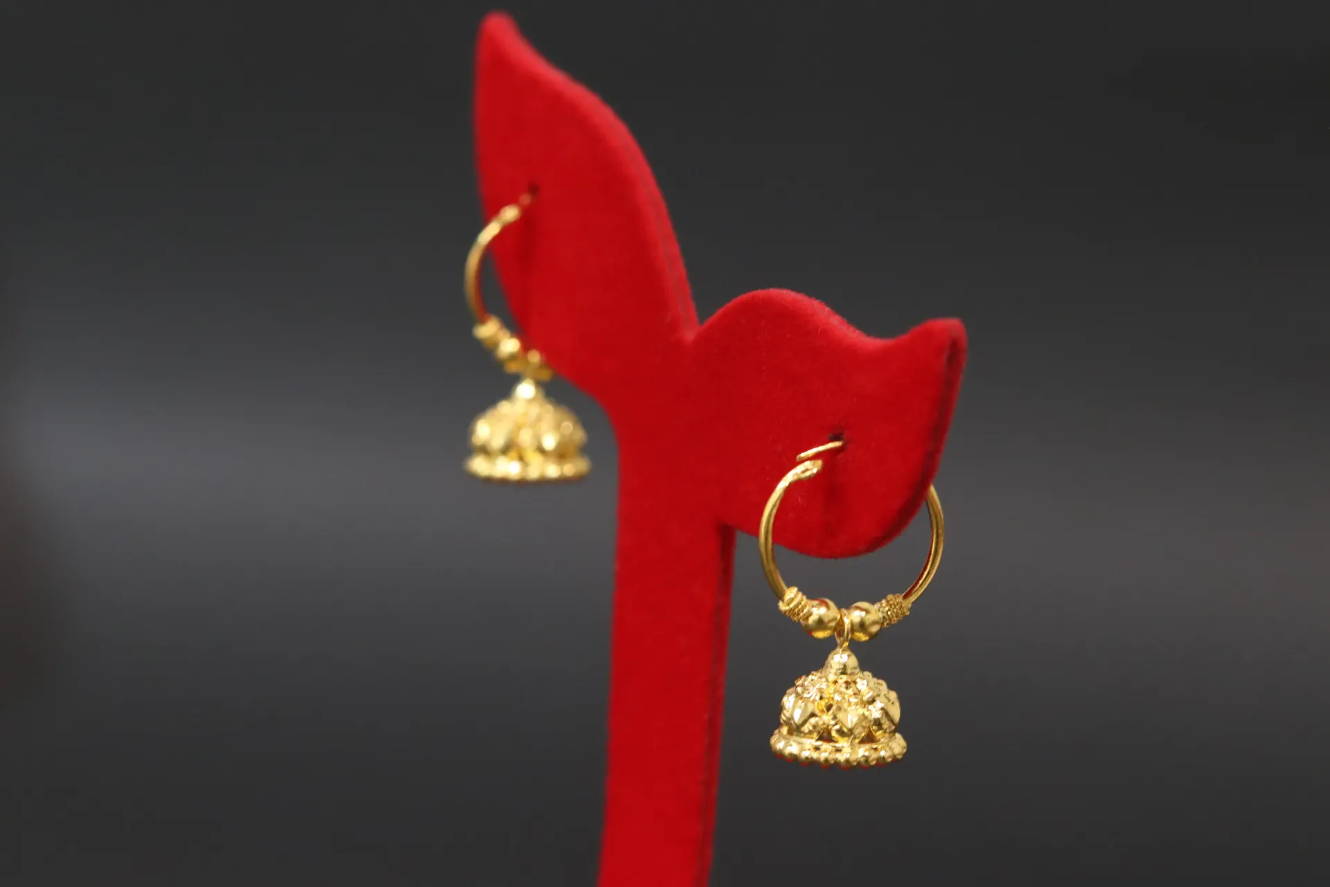 [10255] 24k Bali/ Jhumka