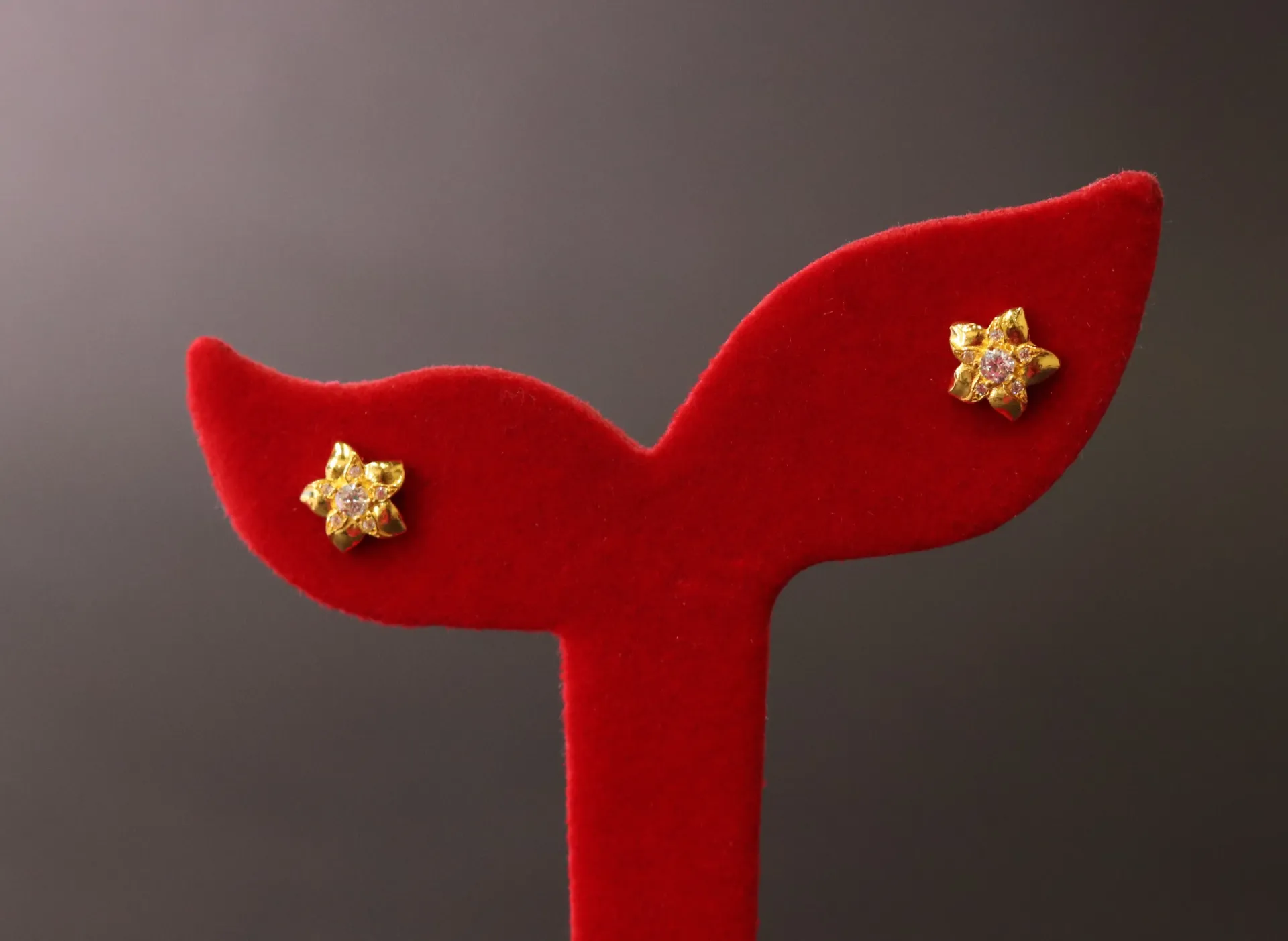 [10290] 24k Stud Earrings