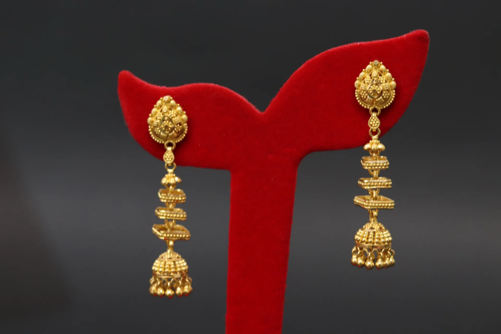 [10292] 22k Jhumka