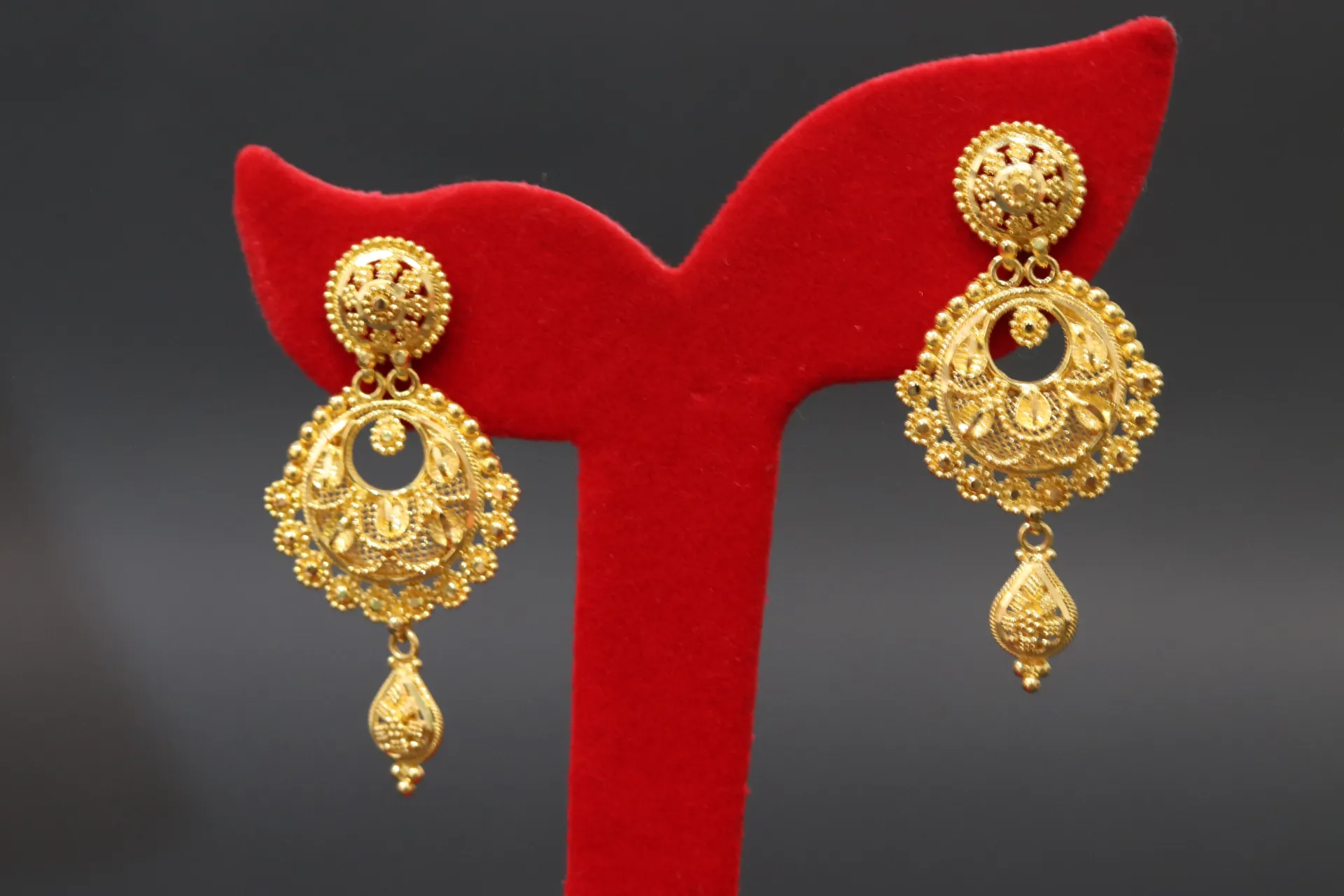 [10295] 22k Jhumka