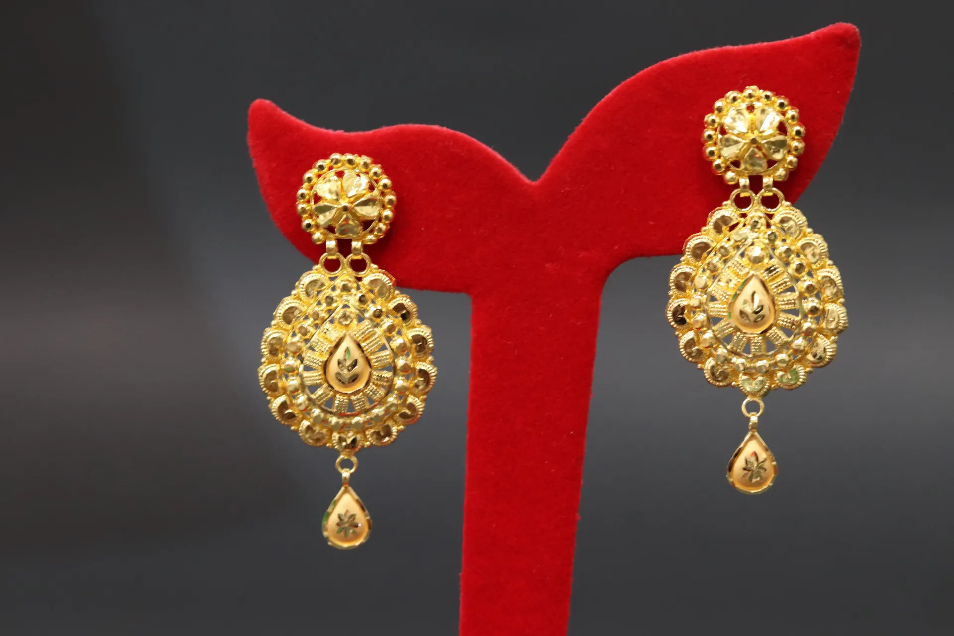 [10297] 24k Jhumka