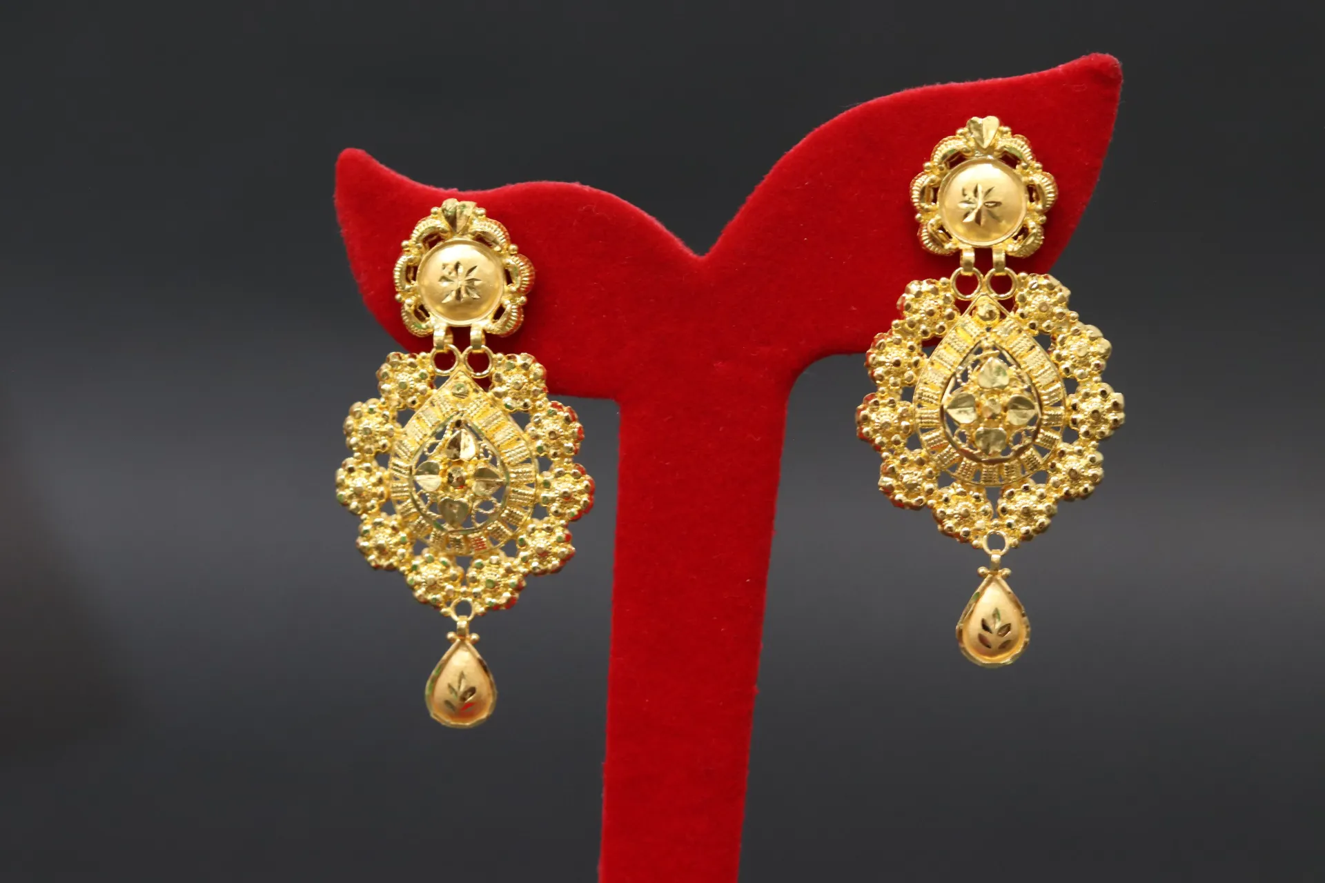 [10304] 24k Jhumka