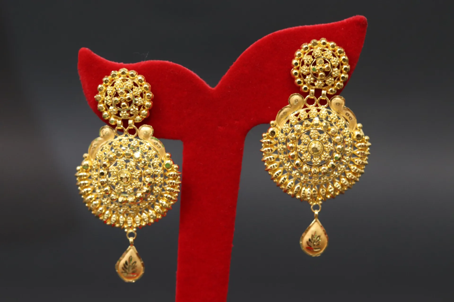 [10310] 24k Jhumka