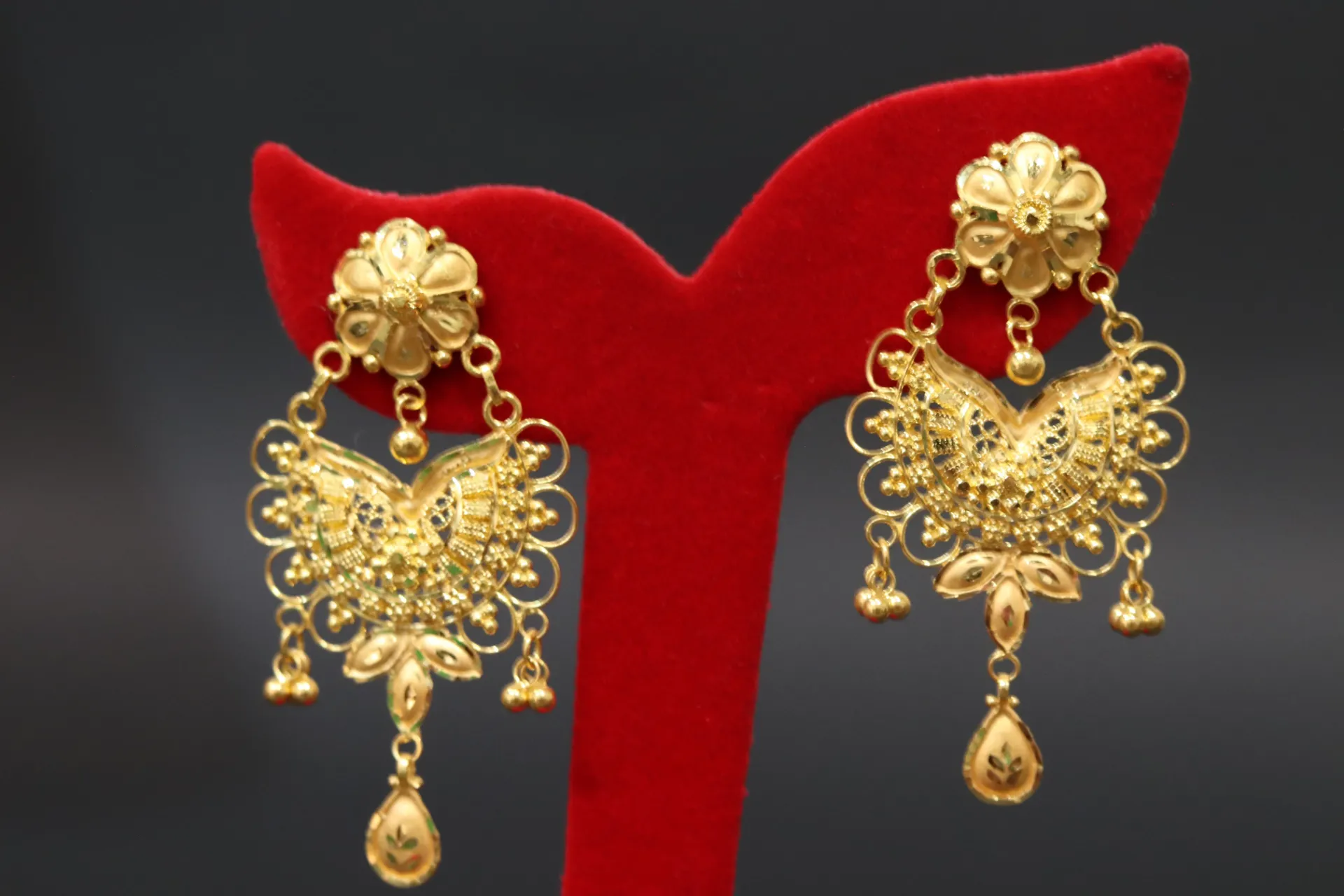 [10312] 24k Jhumka