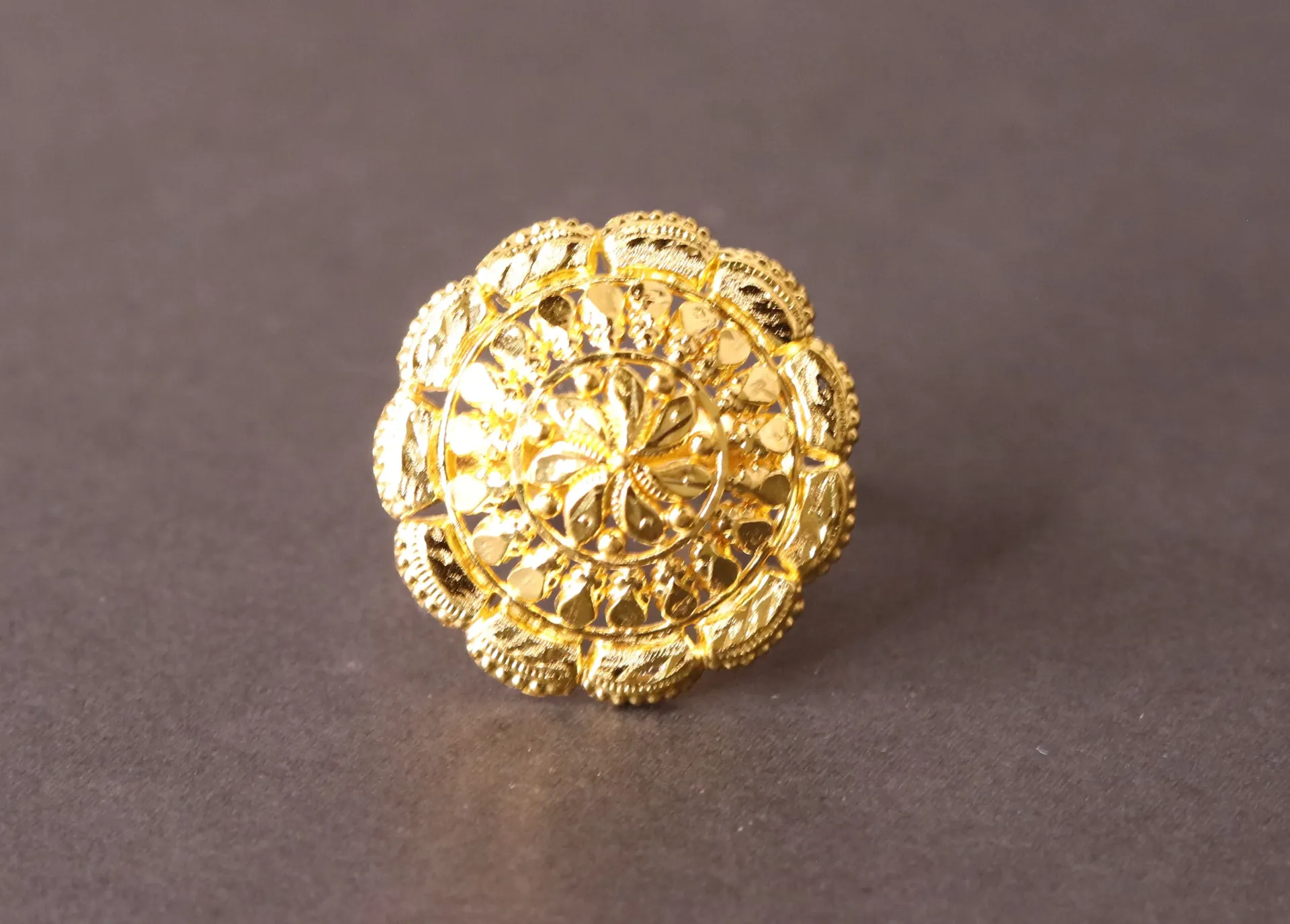 24k Umbrella Ring