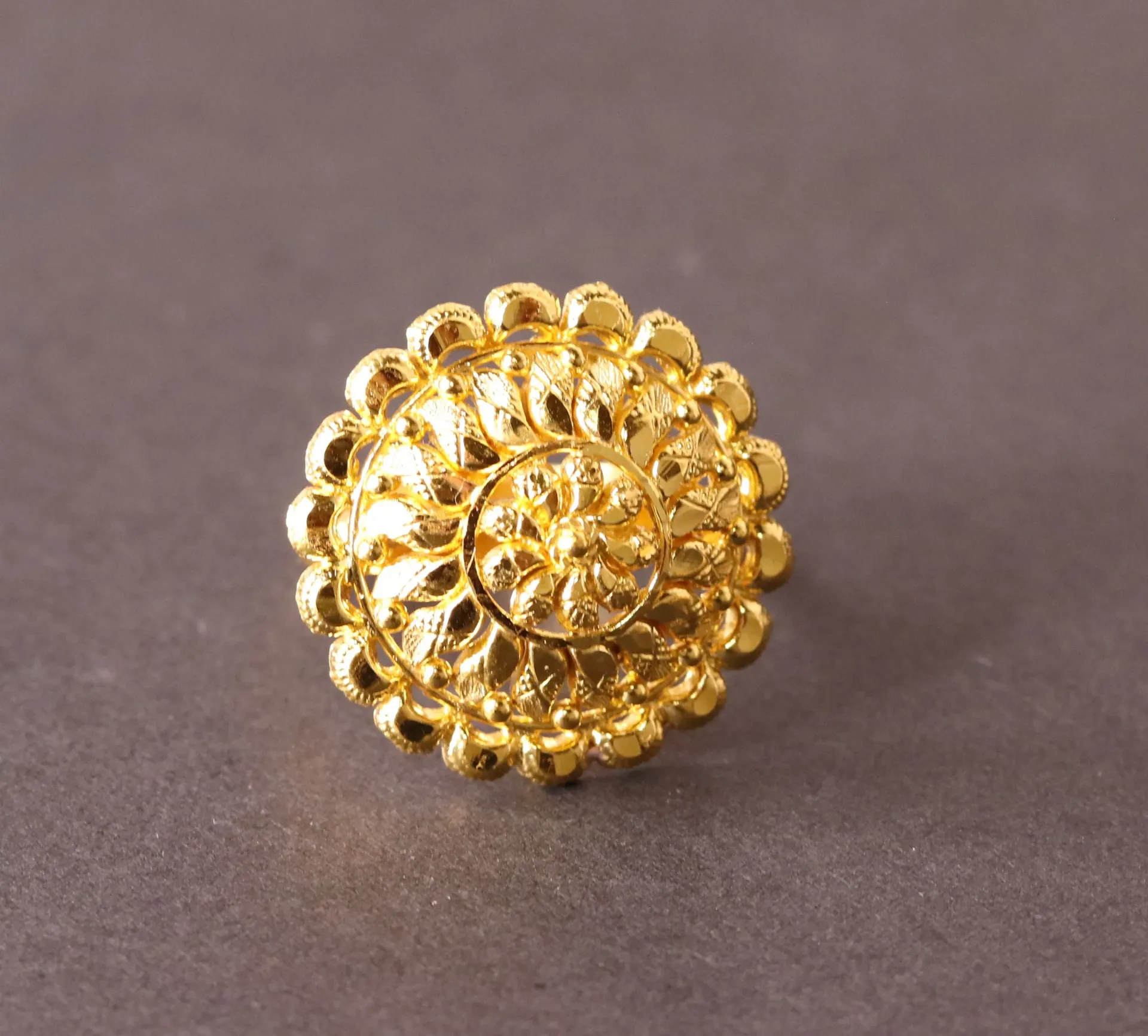 24k Umbrella Ring