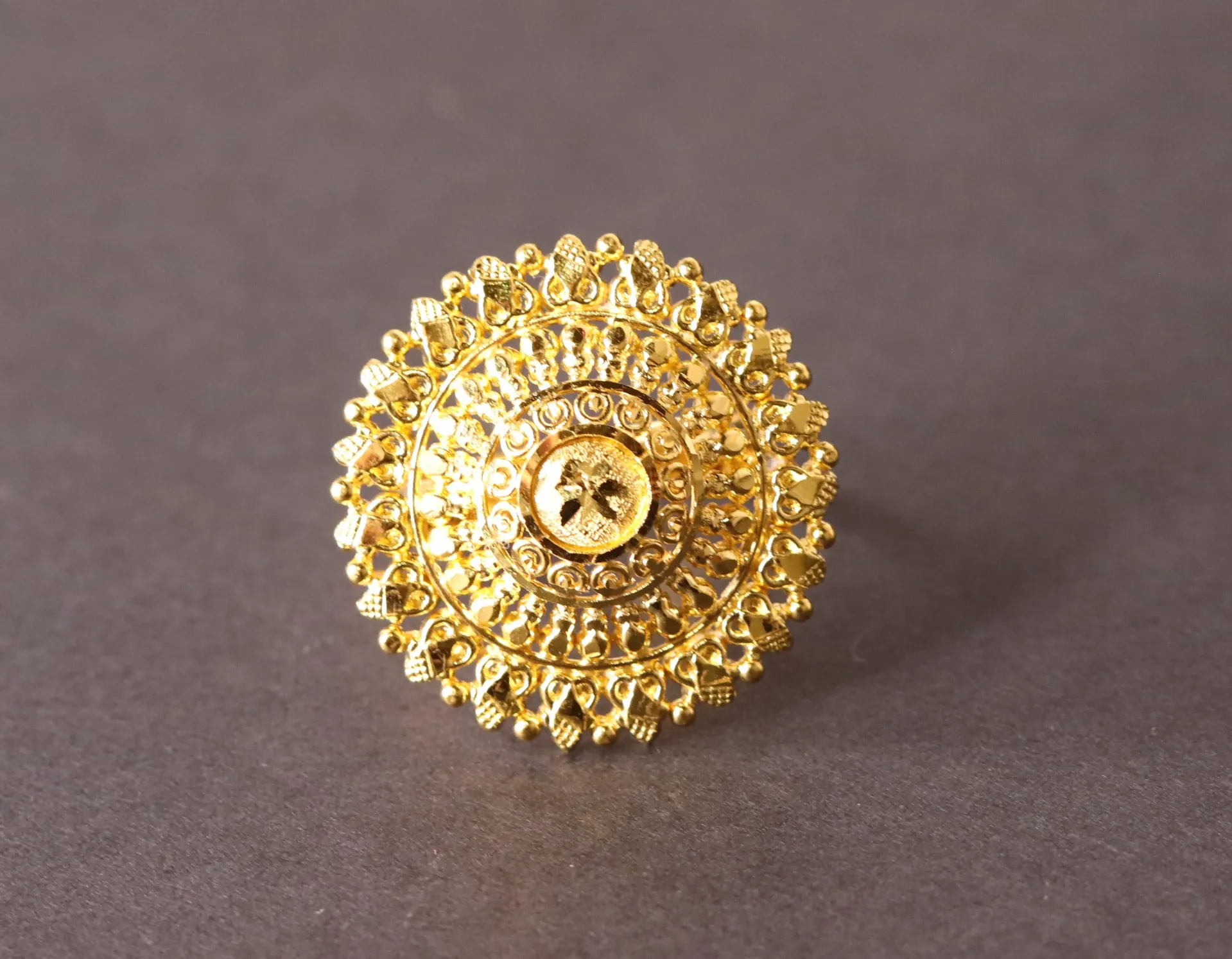 [10325] 24k Umbrella Ring