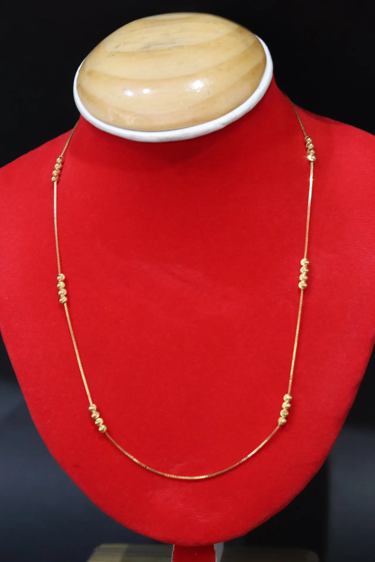 [10578] 22k Ball chain