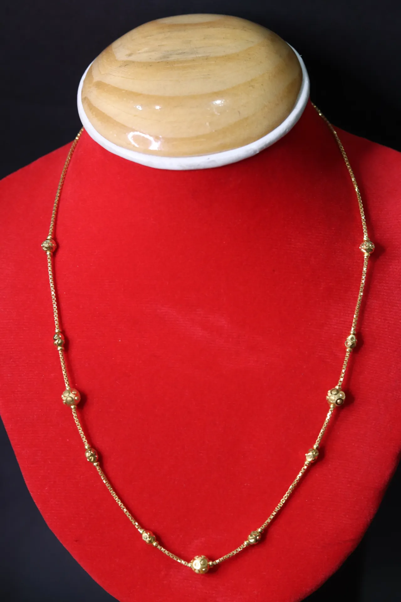 [10586] 22k Ball Chain