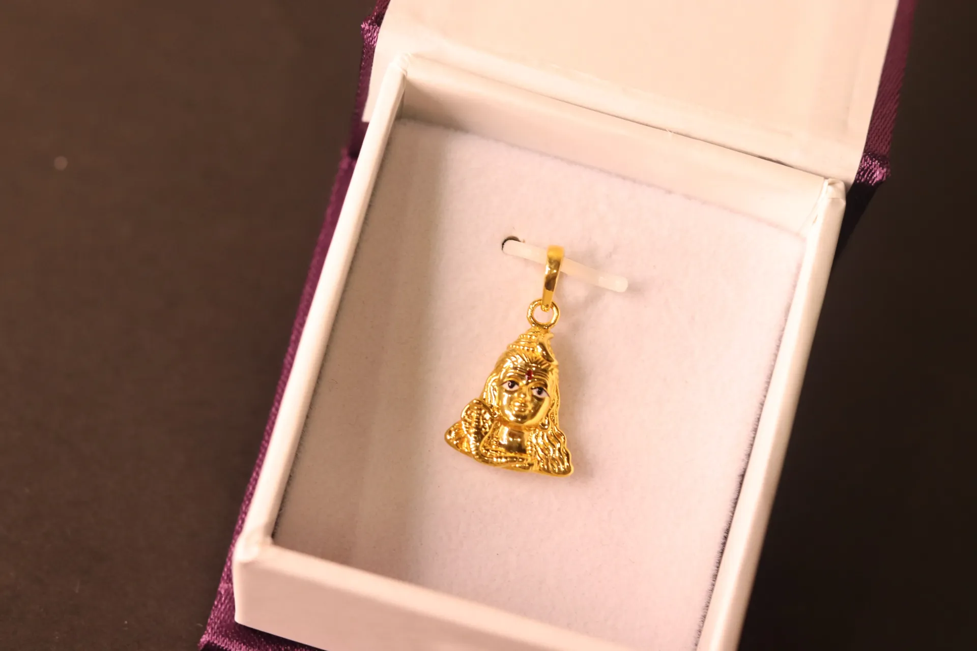 22k Shiva Ji Pendant