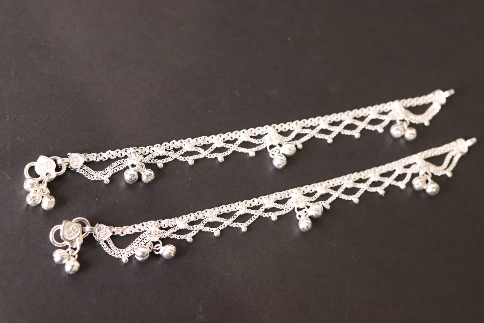 [10661] Silver Kids Pauju (Anklet)