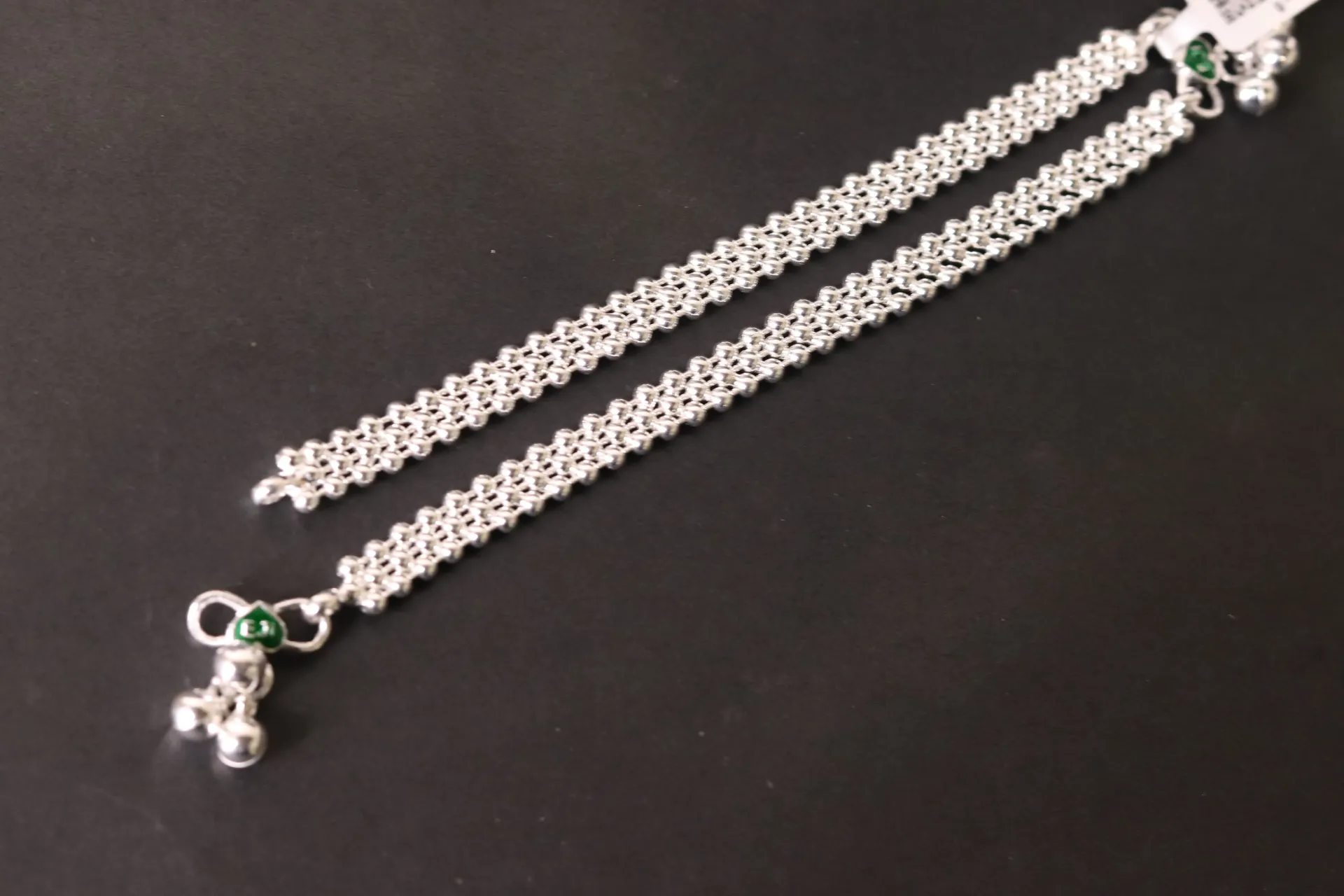 [10665] Silver Kids Pauju (Anklet)