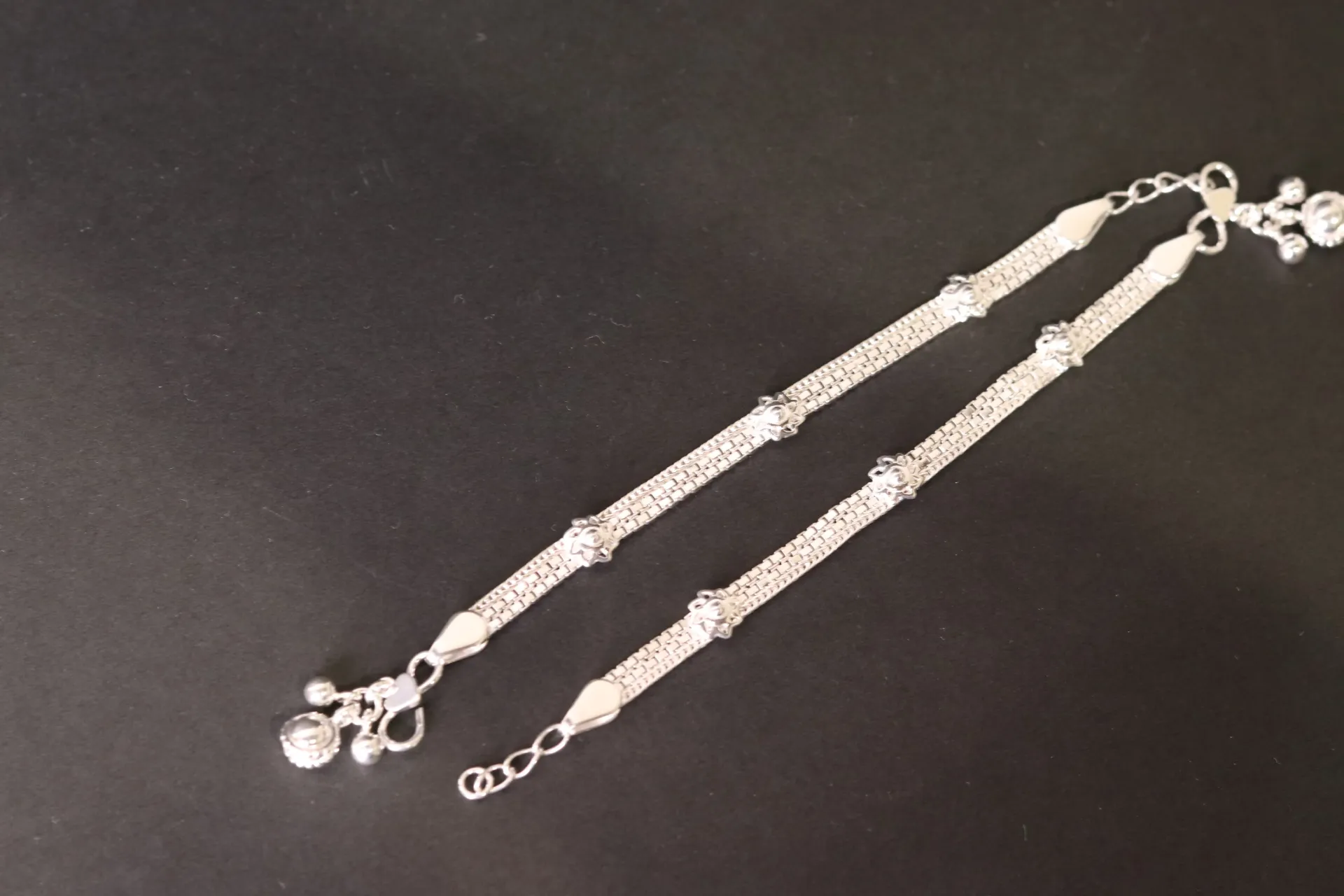 [10666] Silver Kids Pauju (Anklet)
