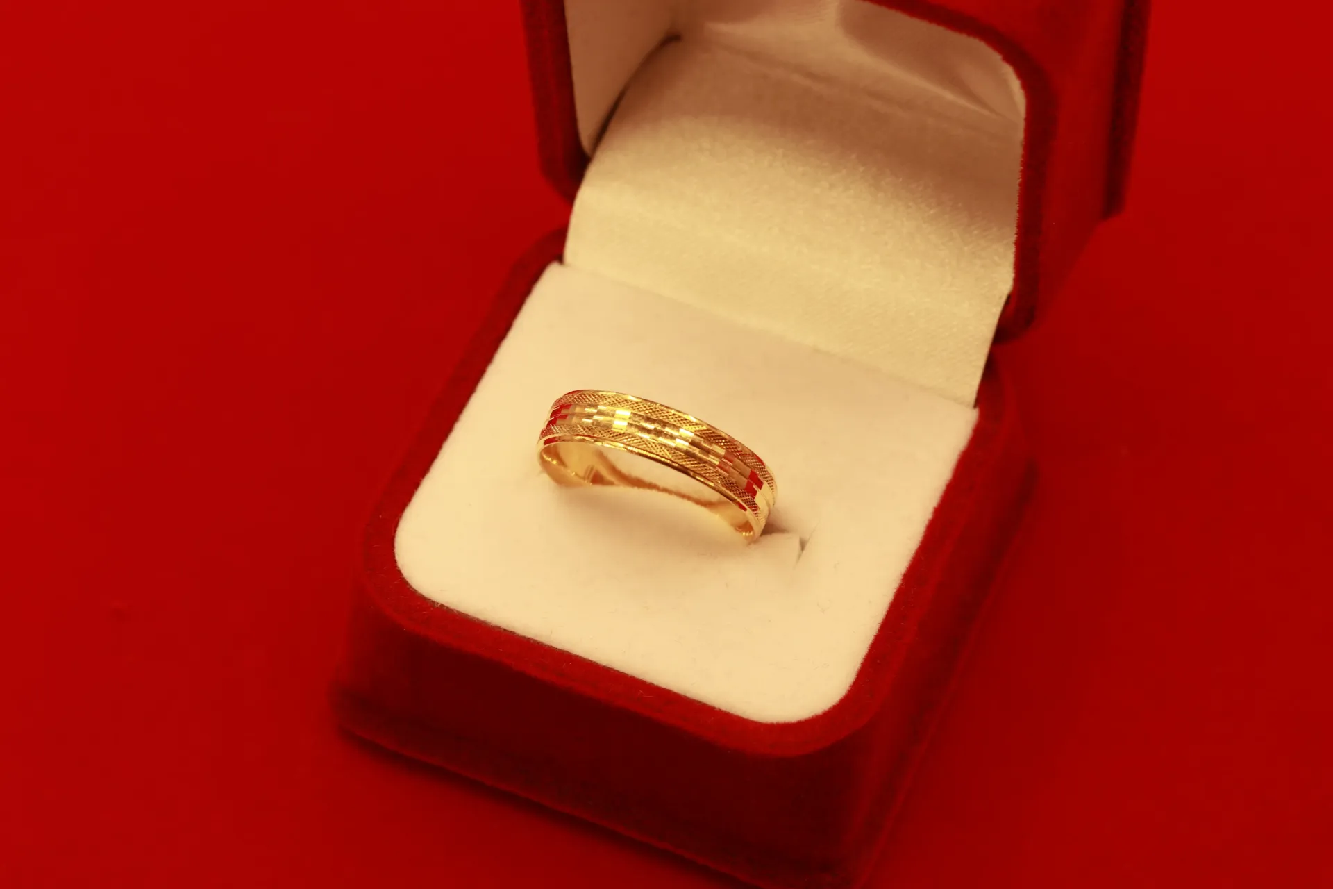 [10074] 22k Gold Band