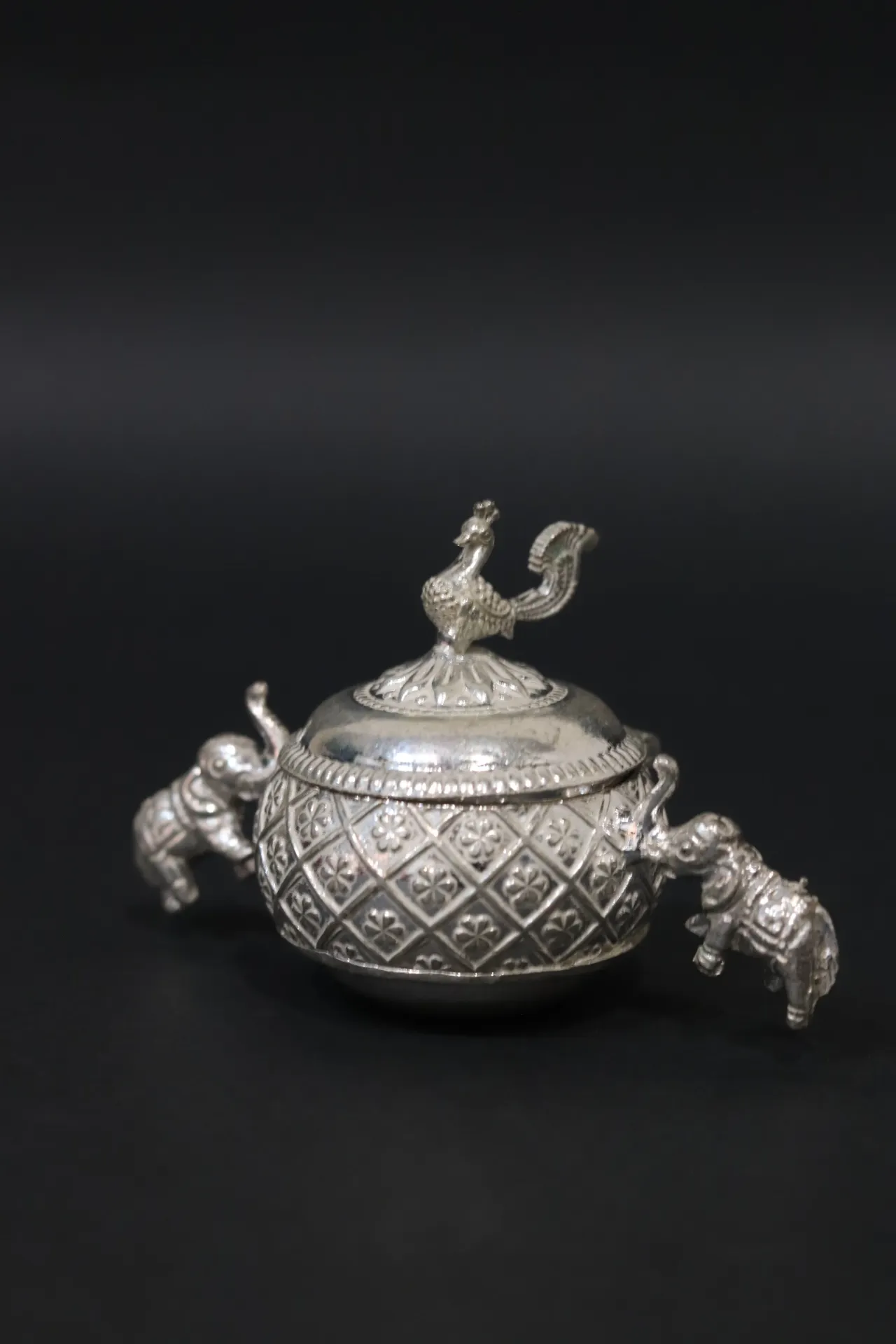 Silver Sindoor Box