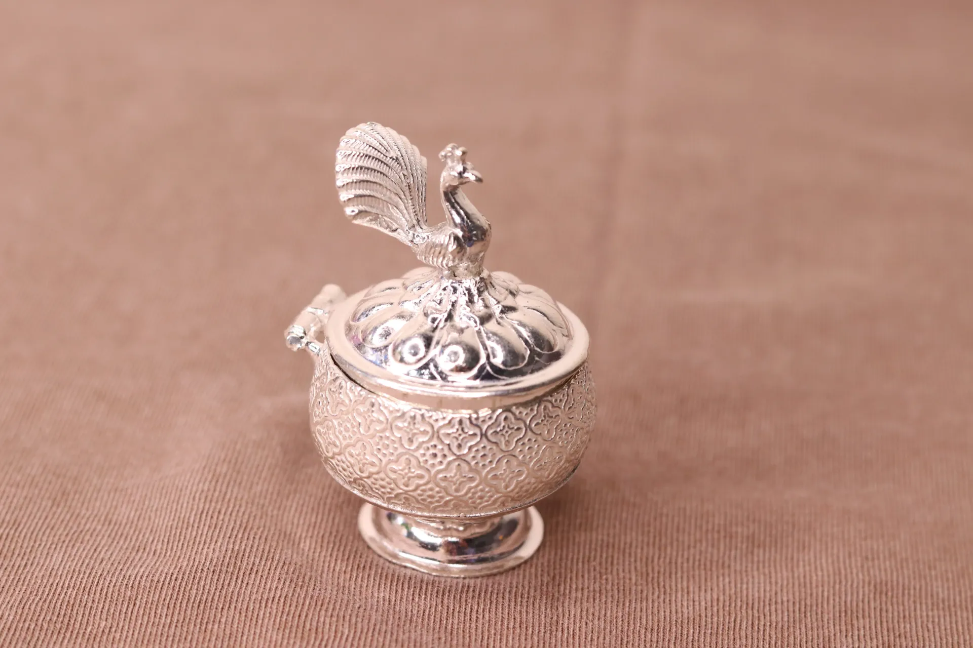 Silver Sindoor Box