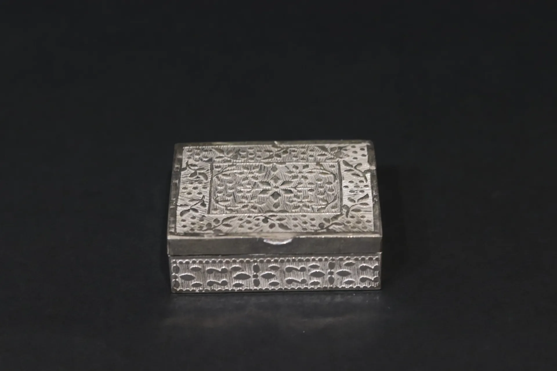 Silver Sindoor Box