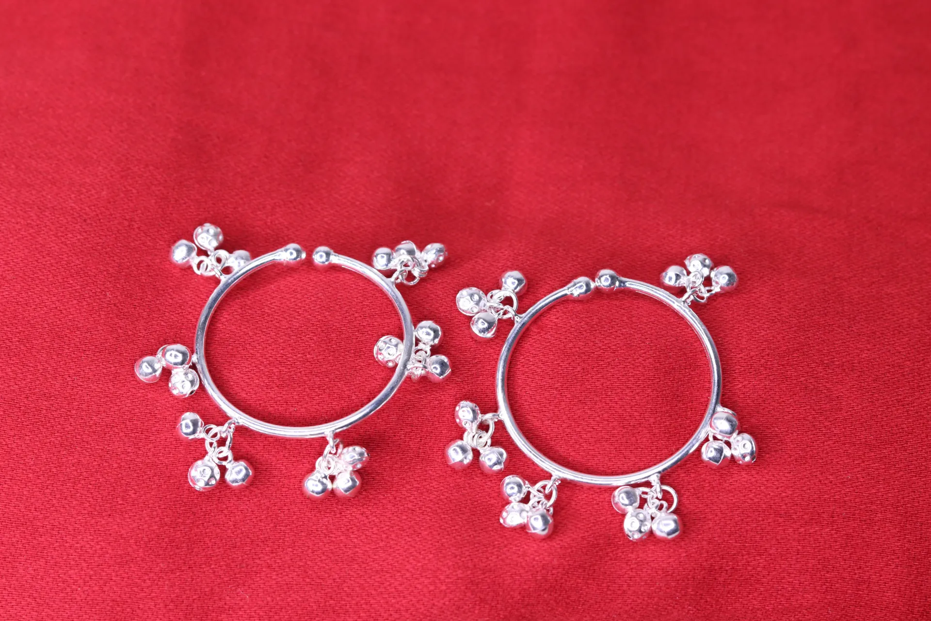 Silver Baby Bangles