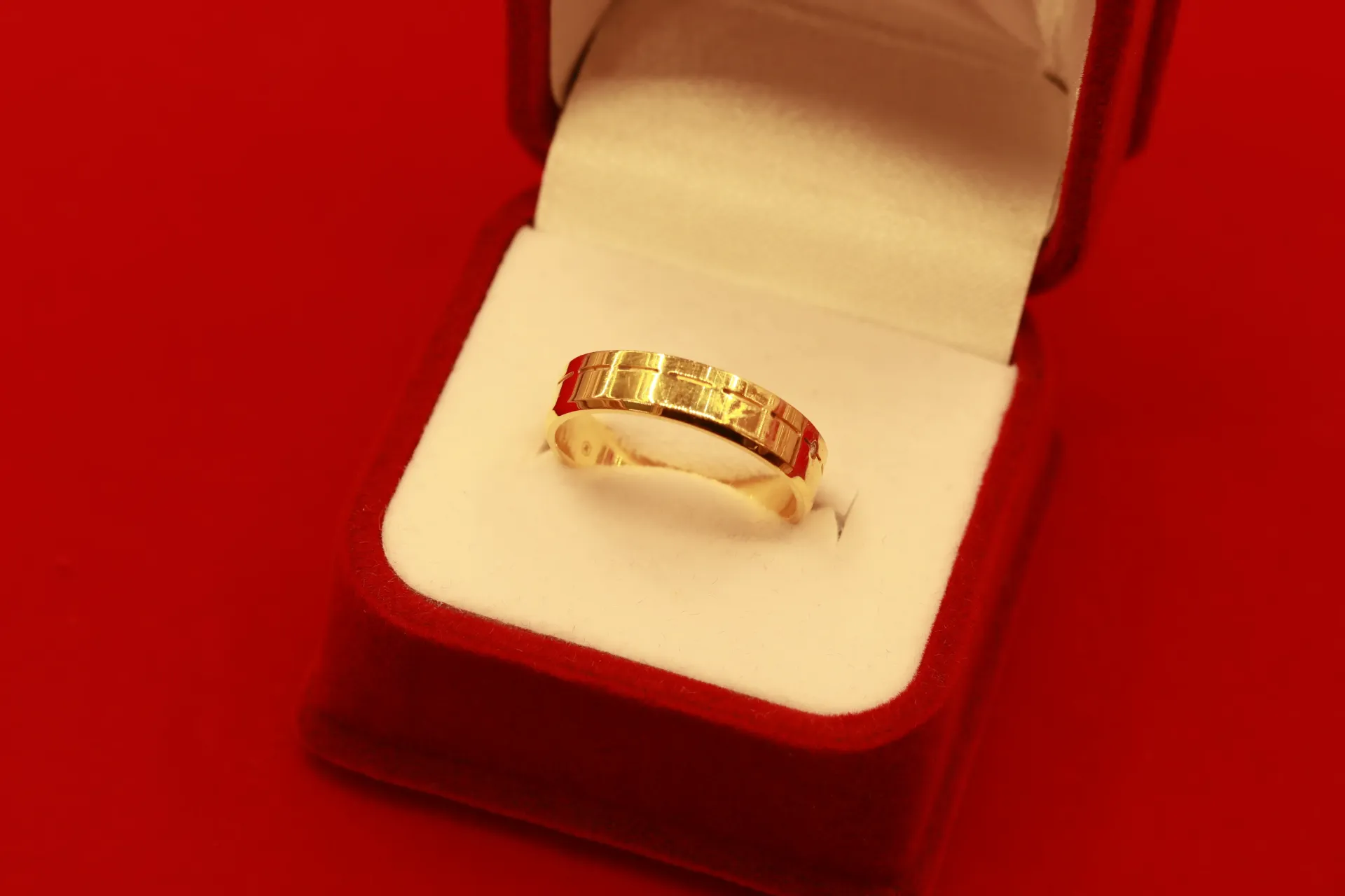 [10076] 22k Gold Band