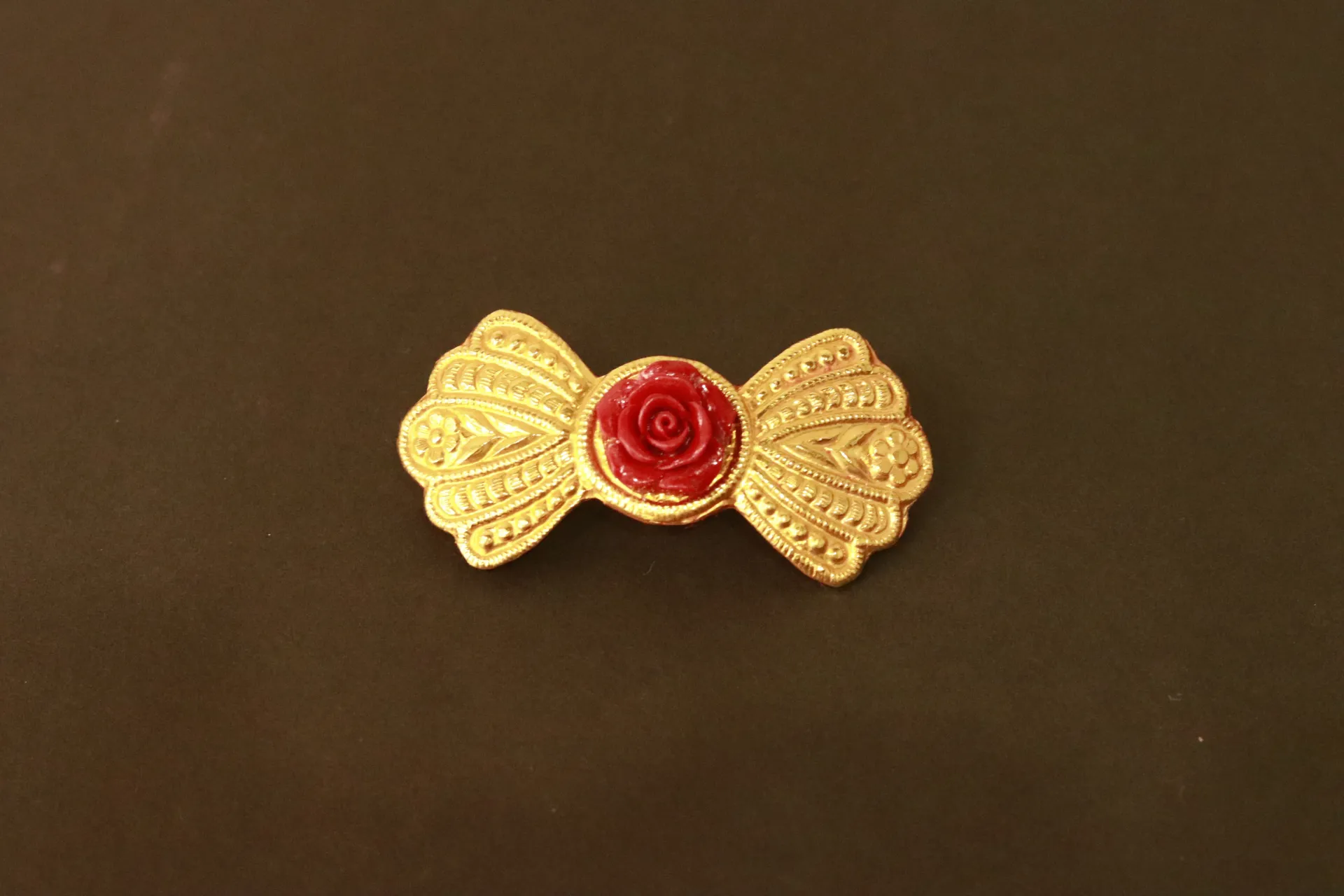 24k Hair Clip