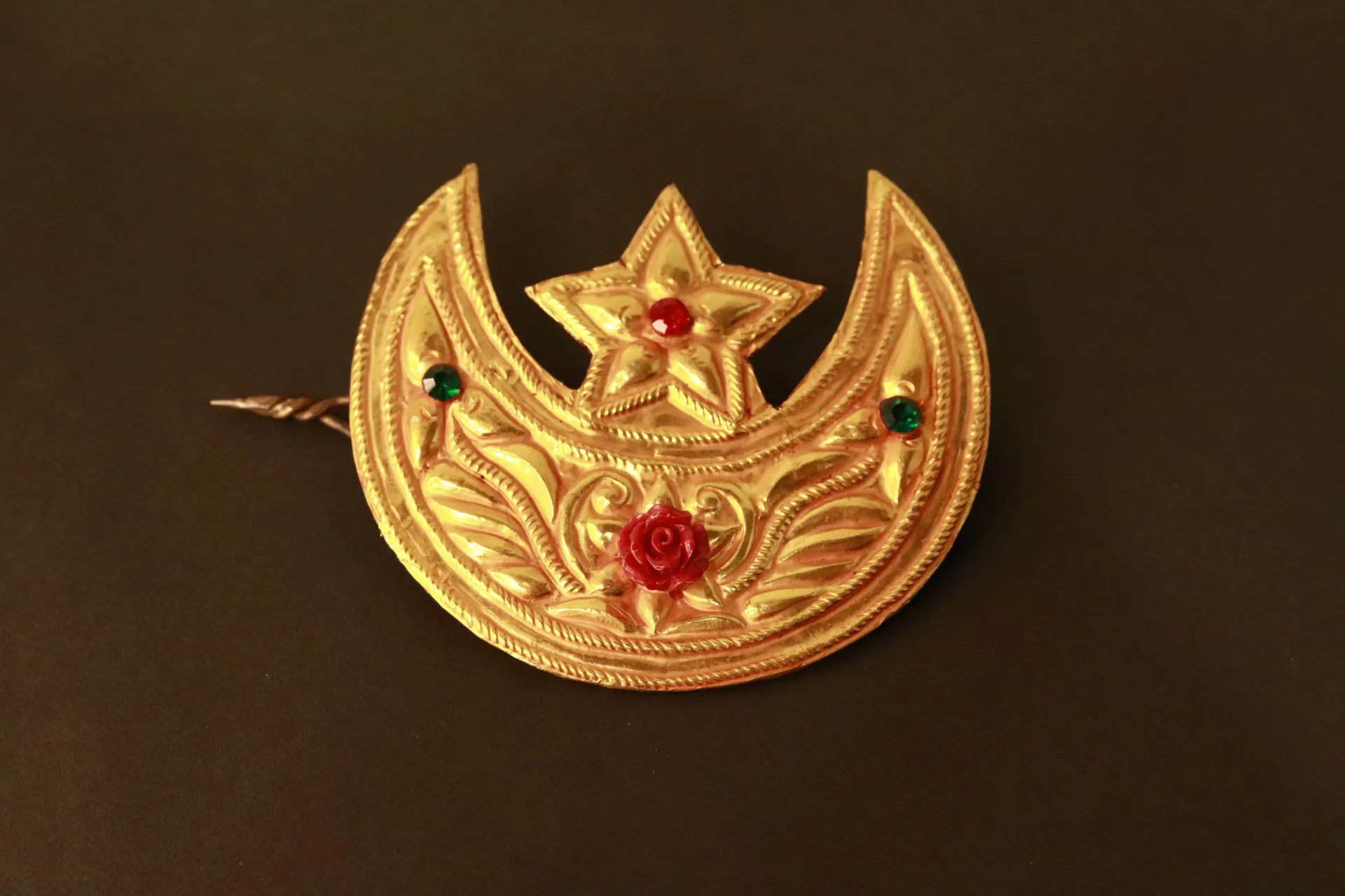 24k Hair Clip