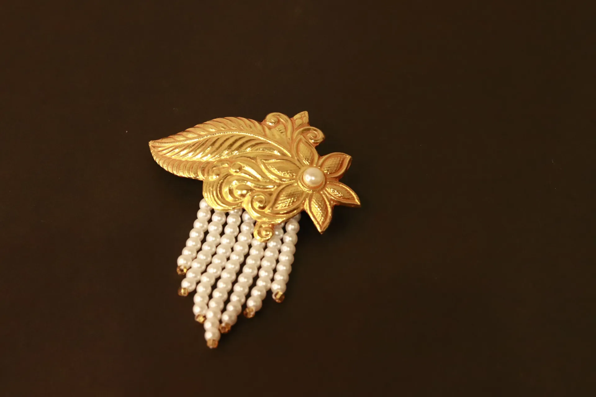 24k Hair Clip