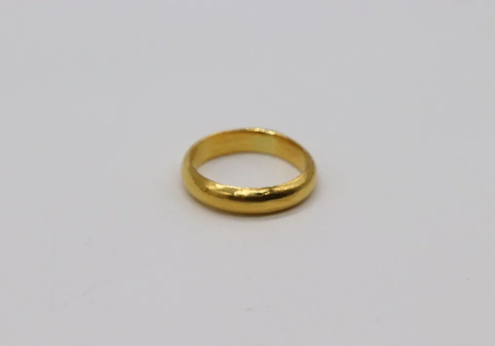 24K PLAIN RING