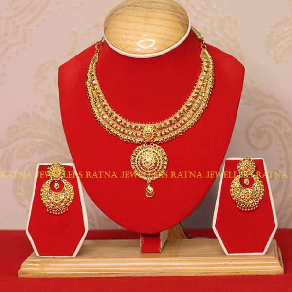 gold necklace sets for women