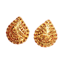 24 k gold earrings